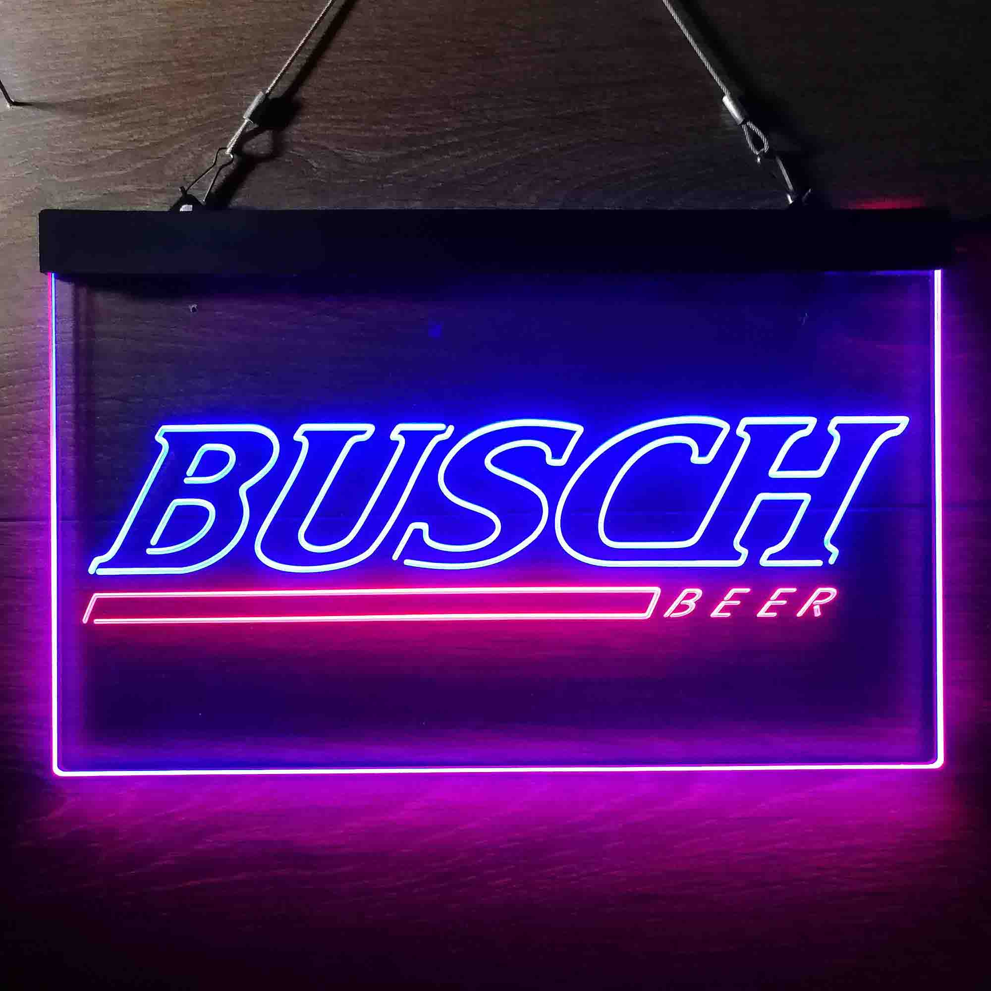 Busch Logo Beer Home Bar Neon Light LED Sign - Image 5