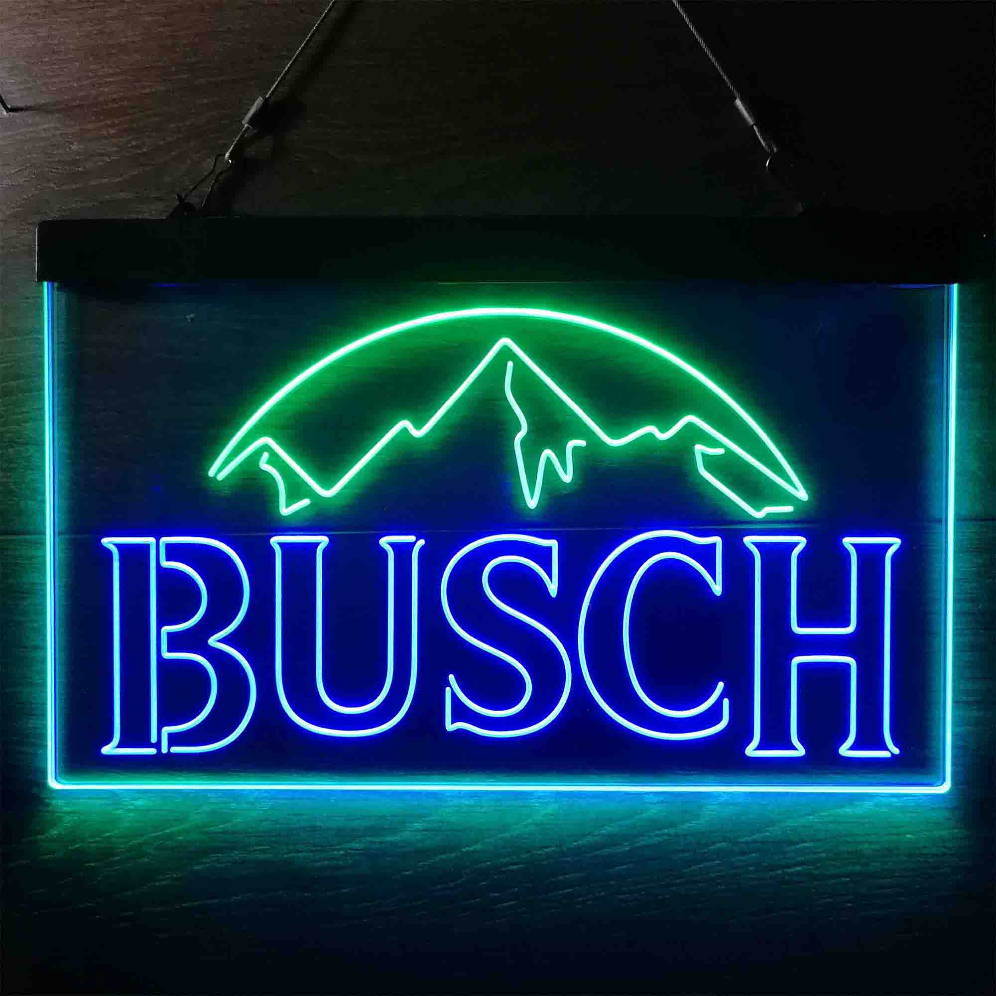 Busch Snow Mountain Home Bar Neon Light LED Sign - Image 6