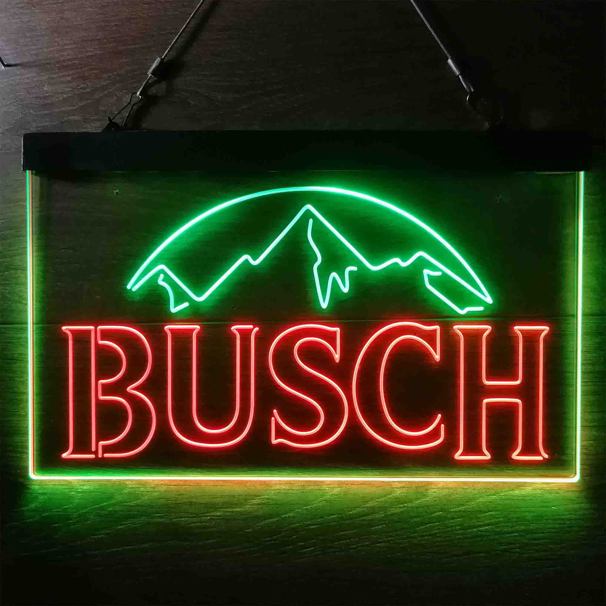 Busch Snow Mountain Home Bar Neon Light LED Sign - Image 7