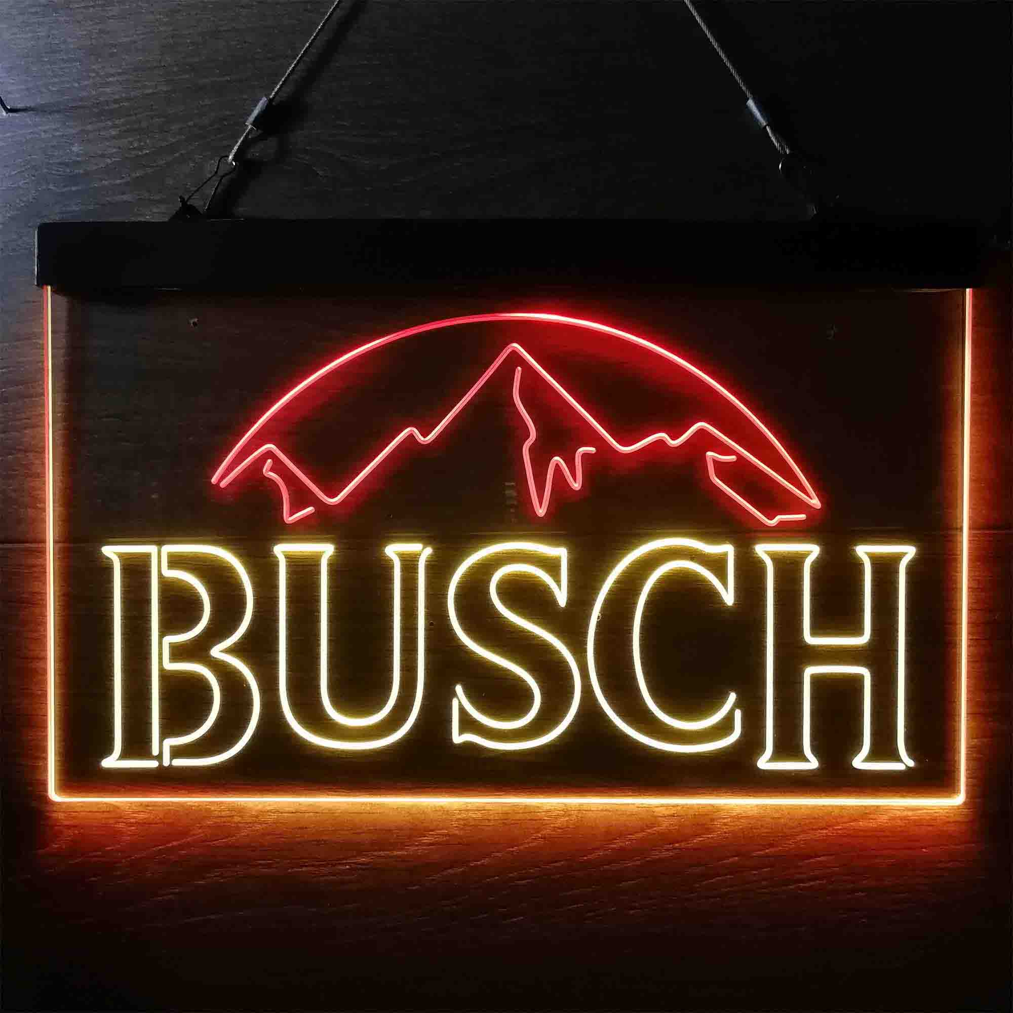 Busch Snow Mountain Home Bar Neon Light LED Sign - Image 9