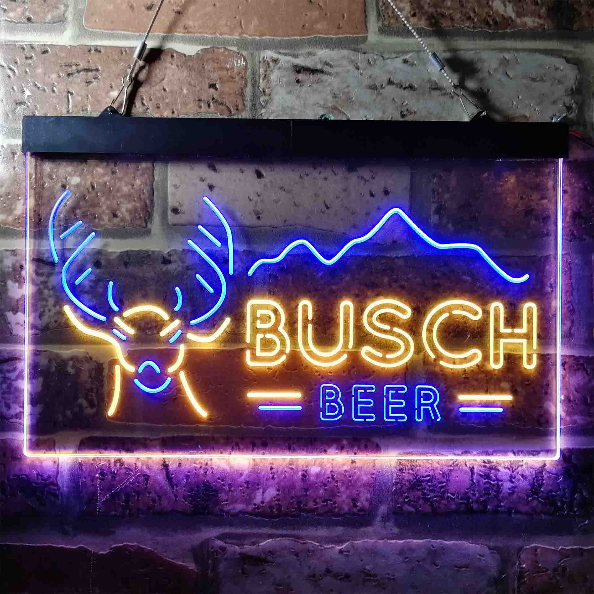 Buschs Beer Deer Mountain Neon-Like LED Sign - Image 12