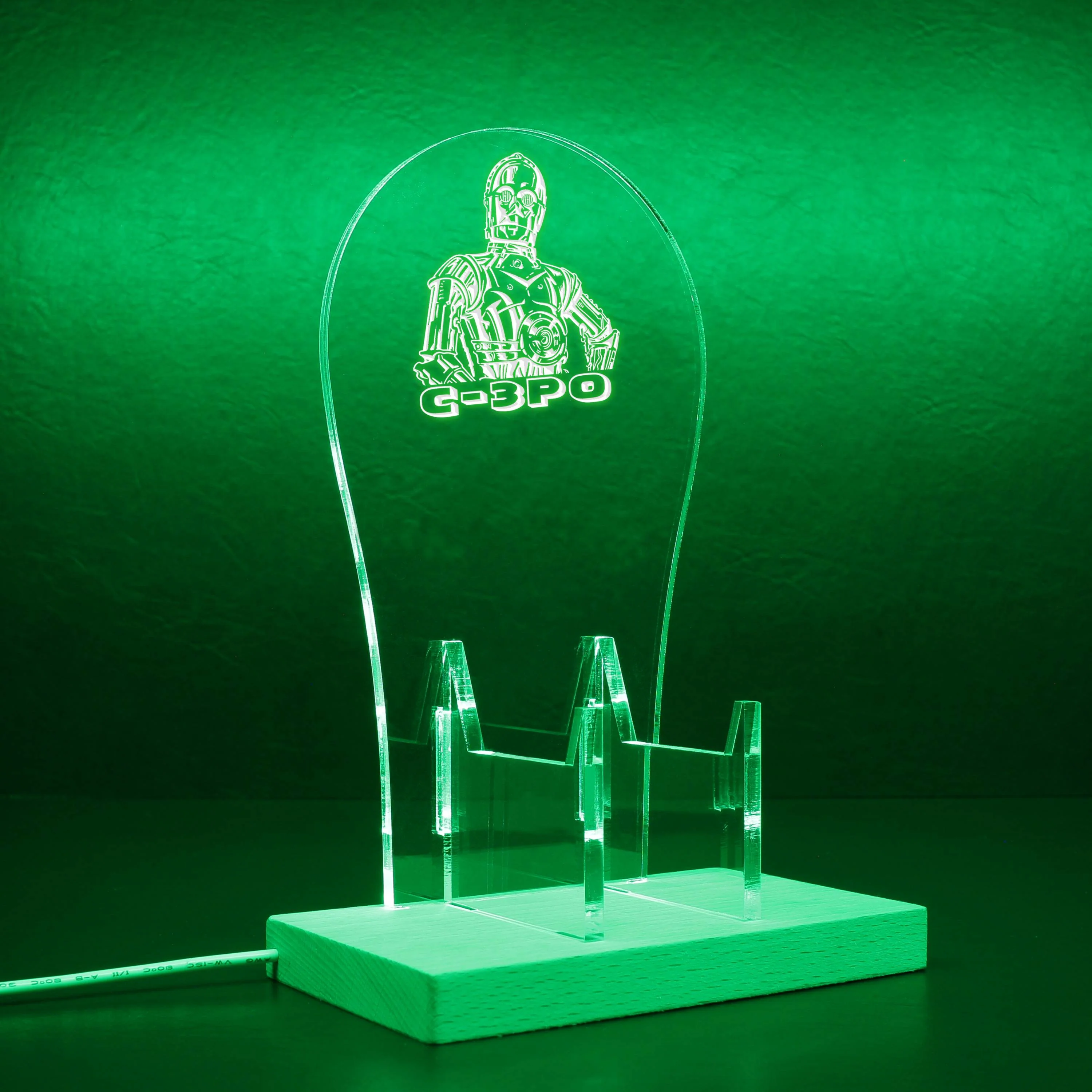 Star Wars C3PO LED Gaming Headset Controller Stand - Image 8