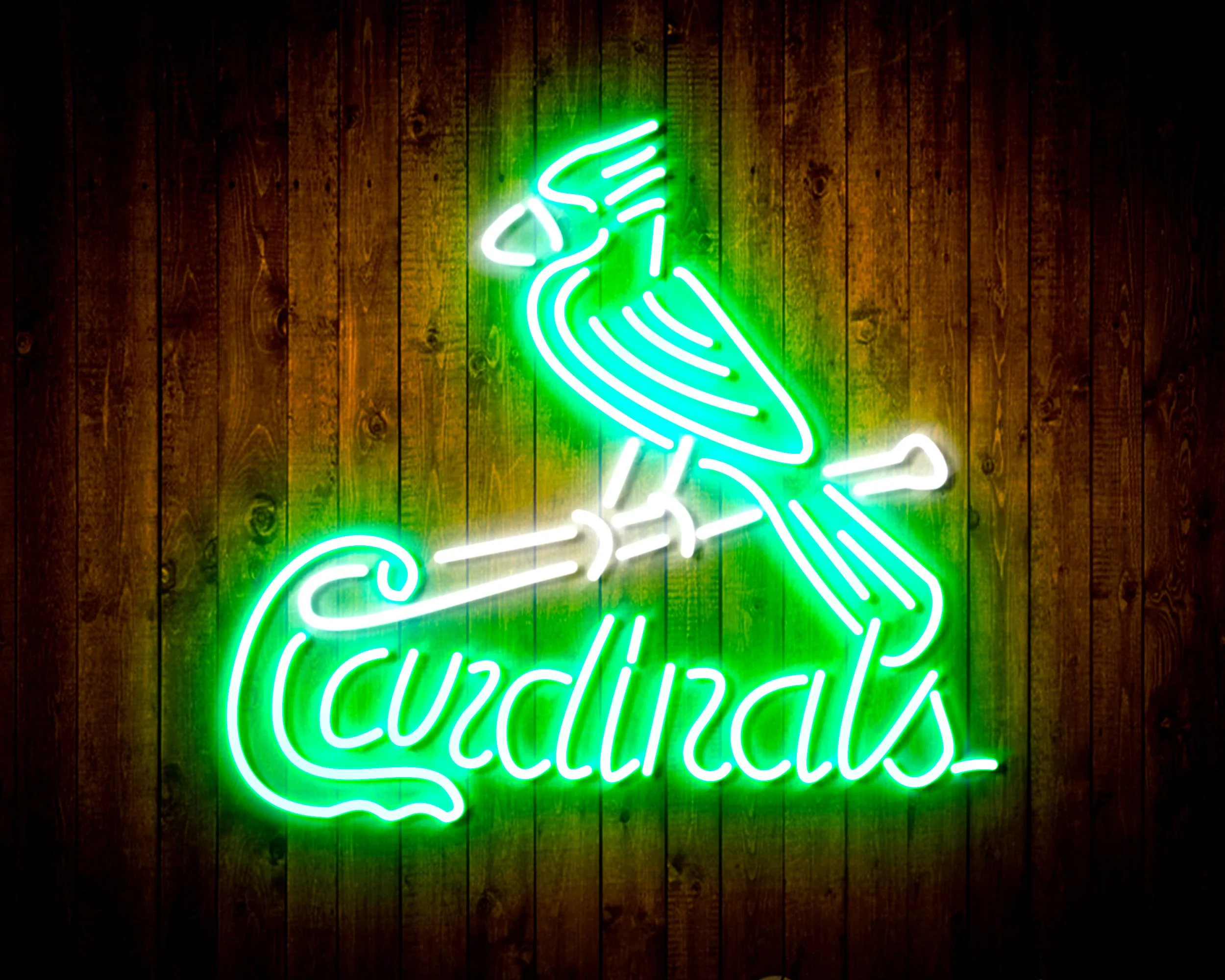 St Louis Cardinals Handmade Neon Flex LED Sign - Image 15