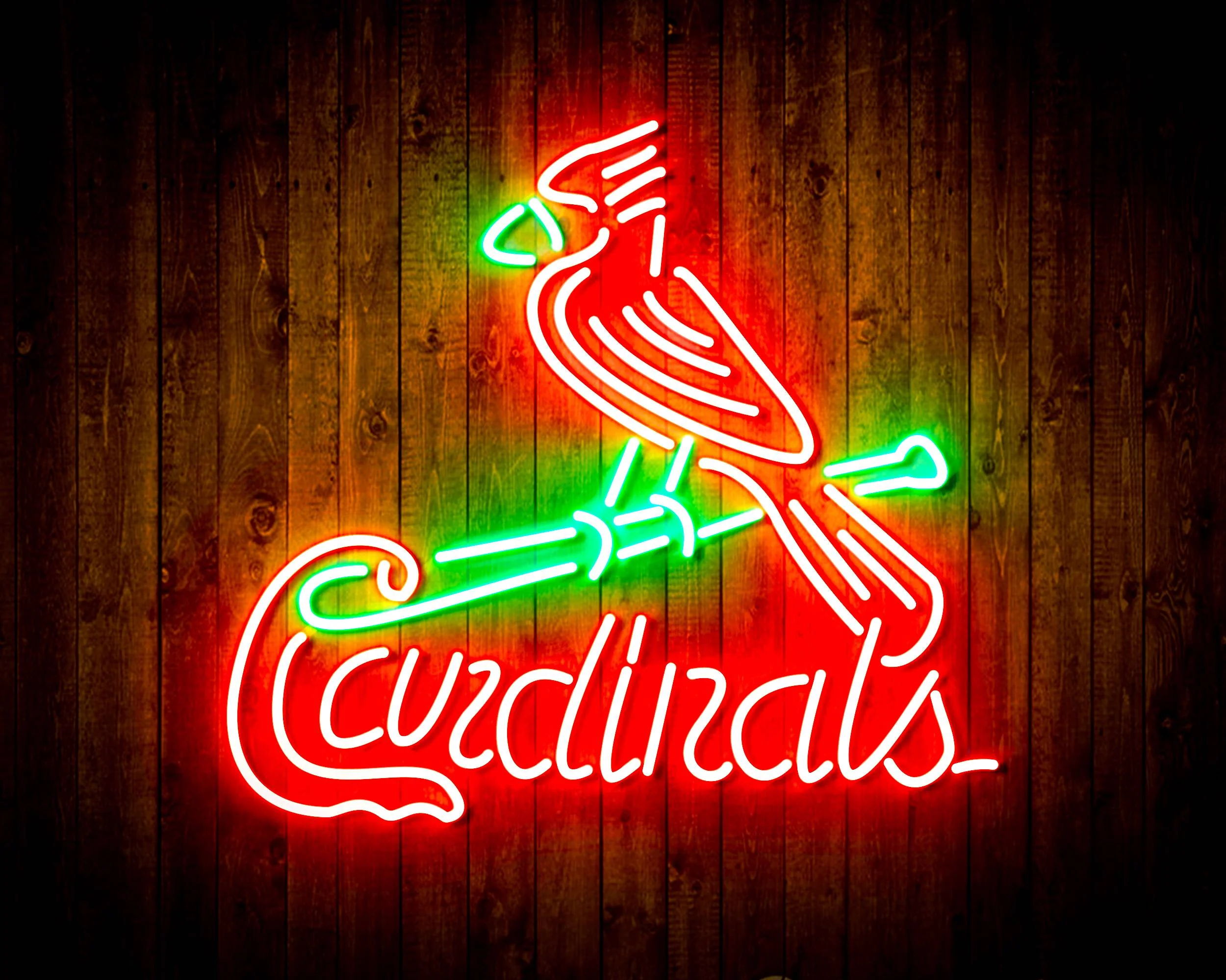 St Louis Cardinals Handmade Neon Flex LED Sign - Image 21