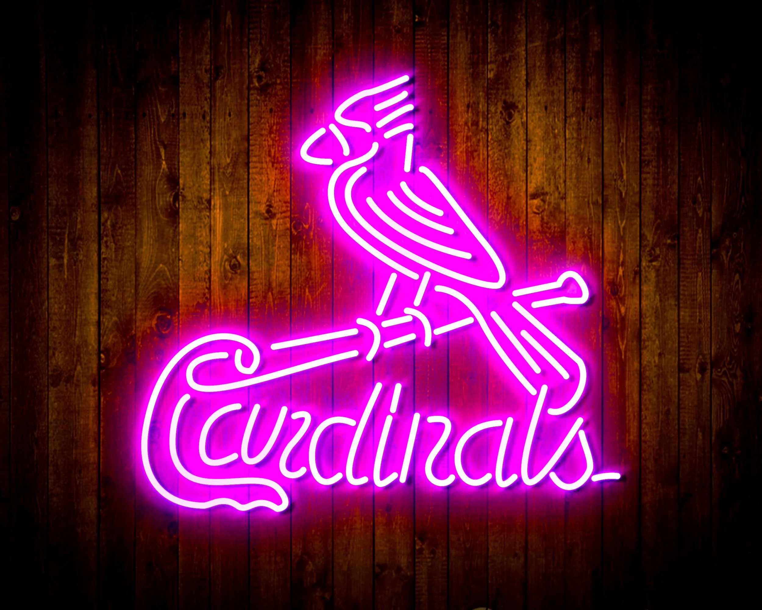 St Louis Cardinals Handmade Neon Flex LED Sign - Image 28