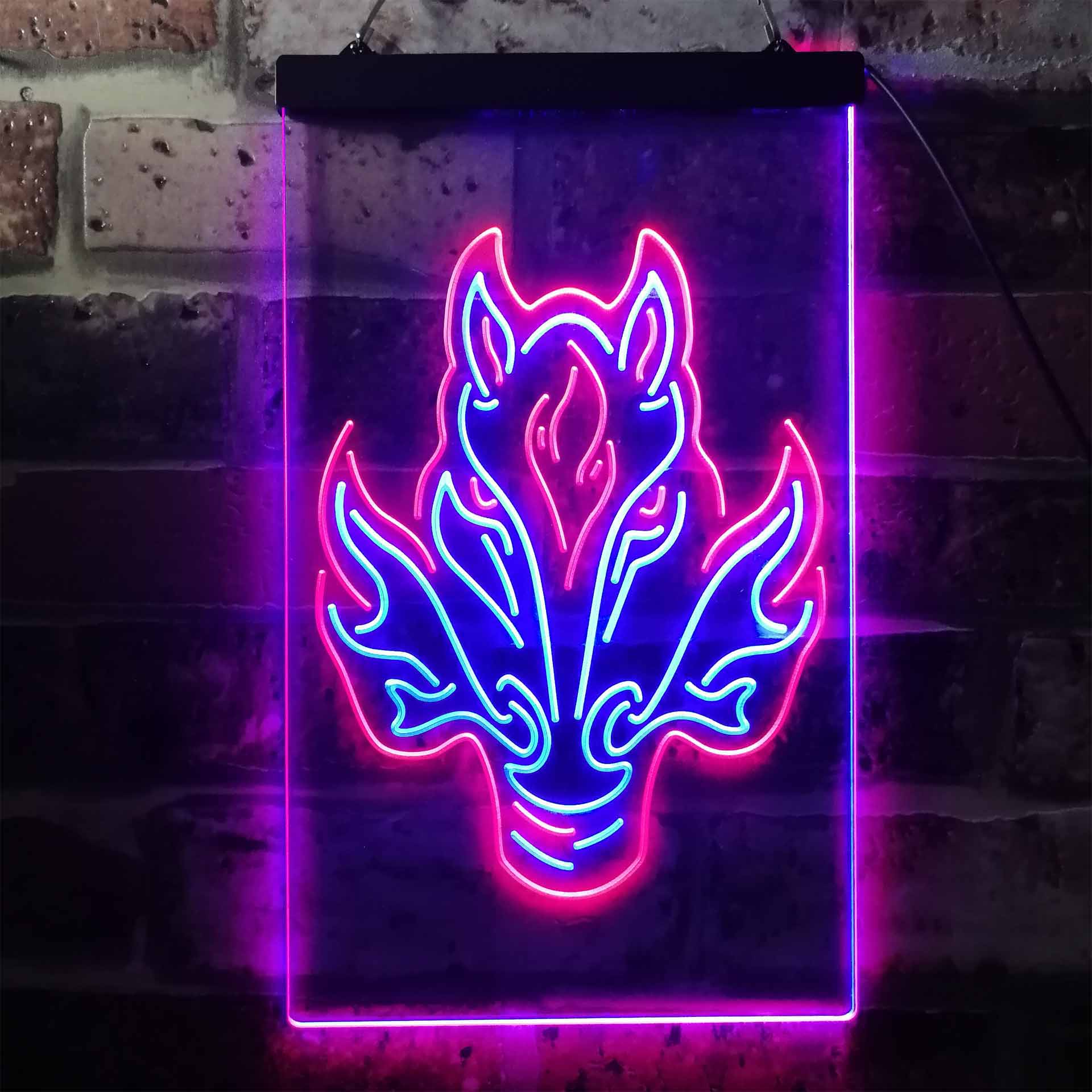 Calgary Flames Neon-Like LED Sign - Image 4