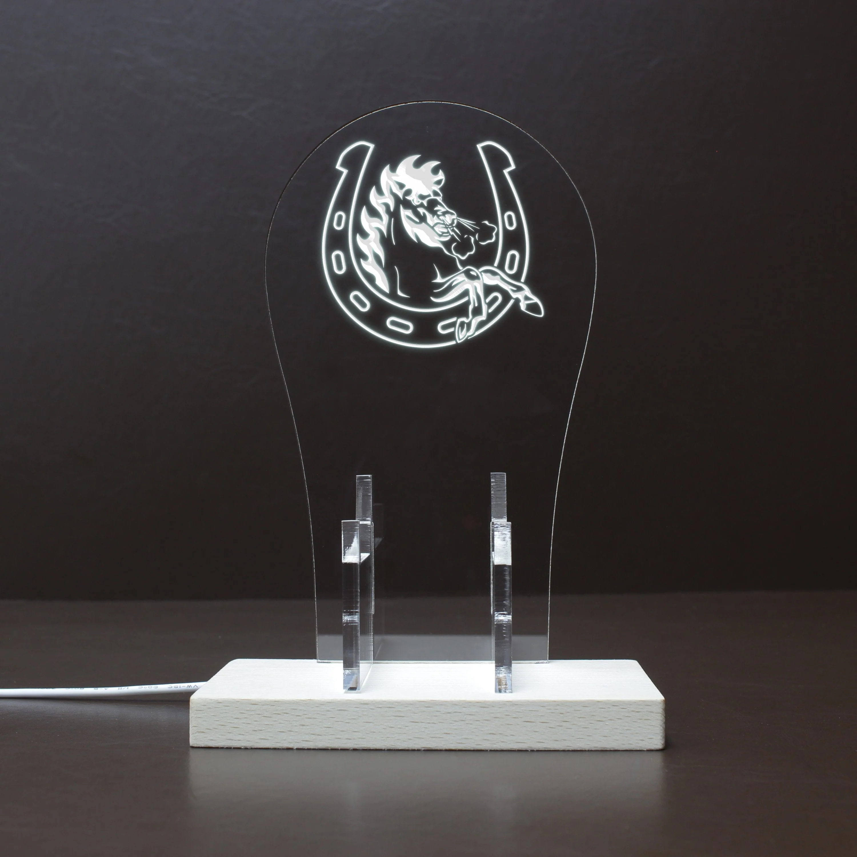 Calgary Stampeders LED Gaming Headset Controller Stand - Image 10