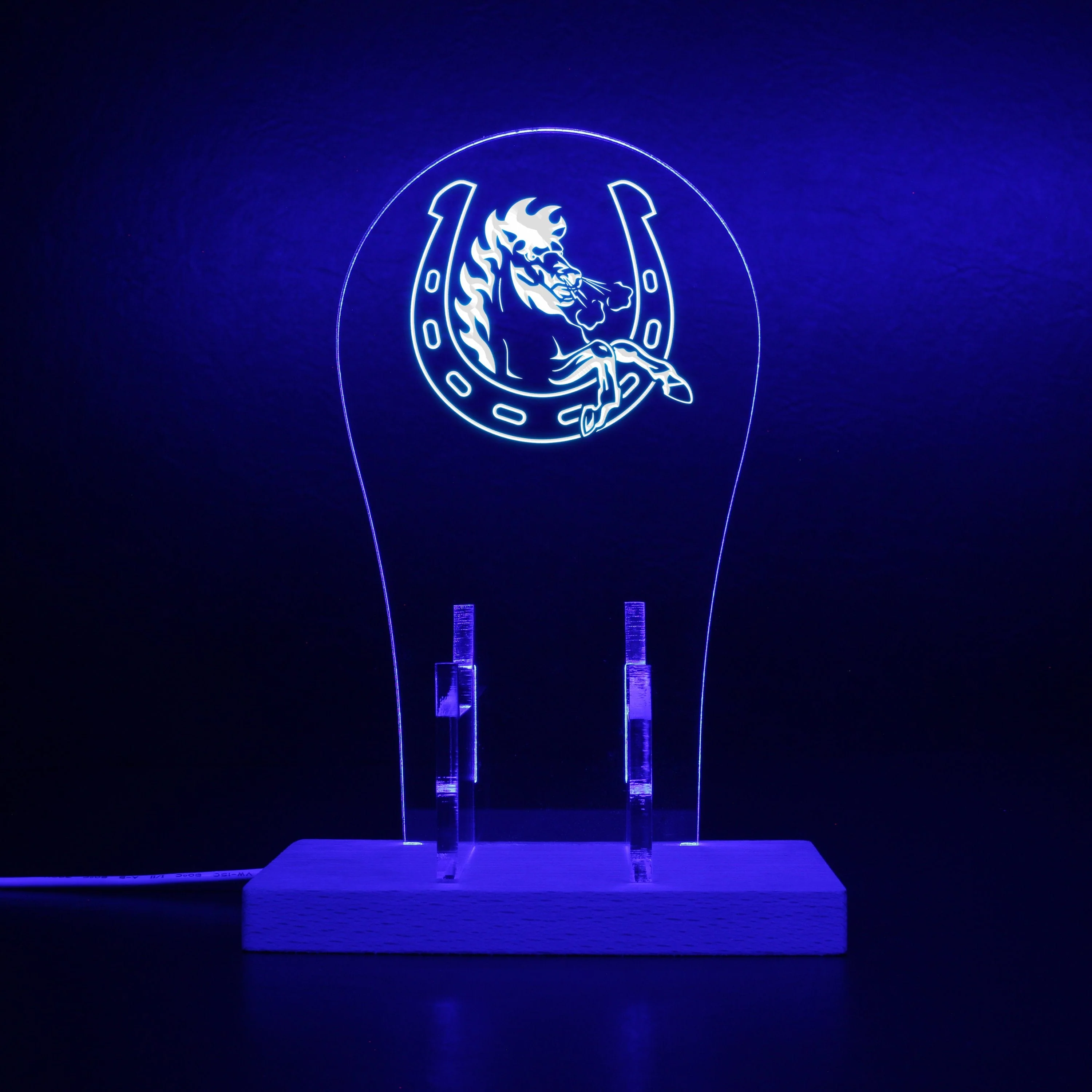 Calgary Stampeders LED Gaming Headset Controller Stand - Image 5