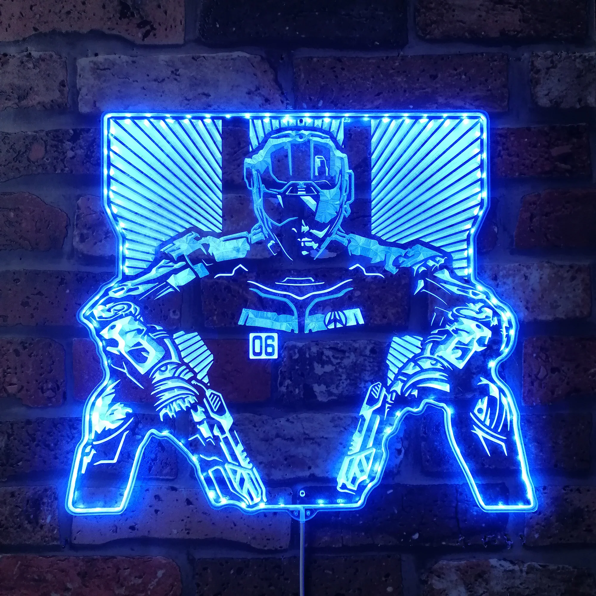 Call of Duty Cod Black Ops Neon LED Sign with Dynamic RGB Colors - Image 4