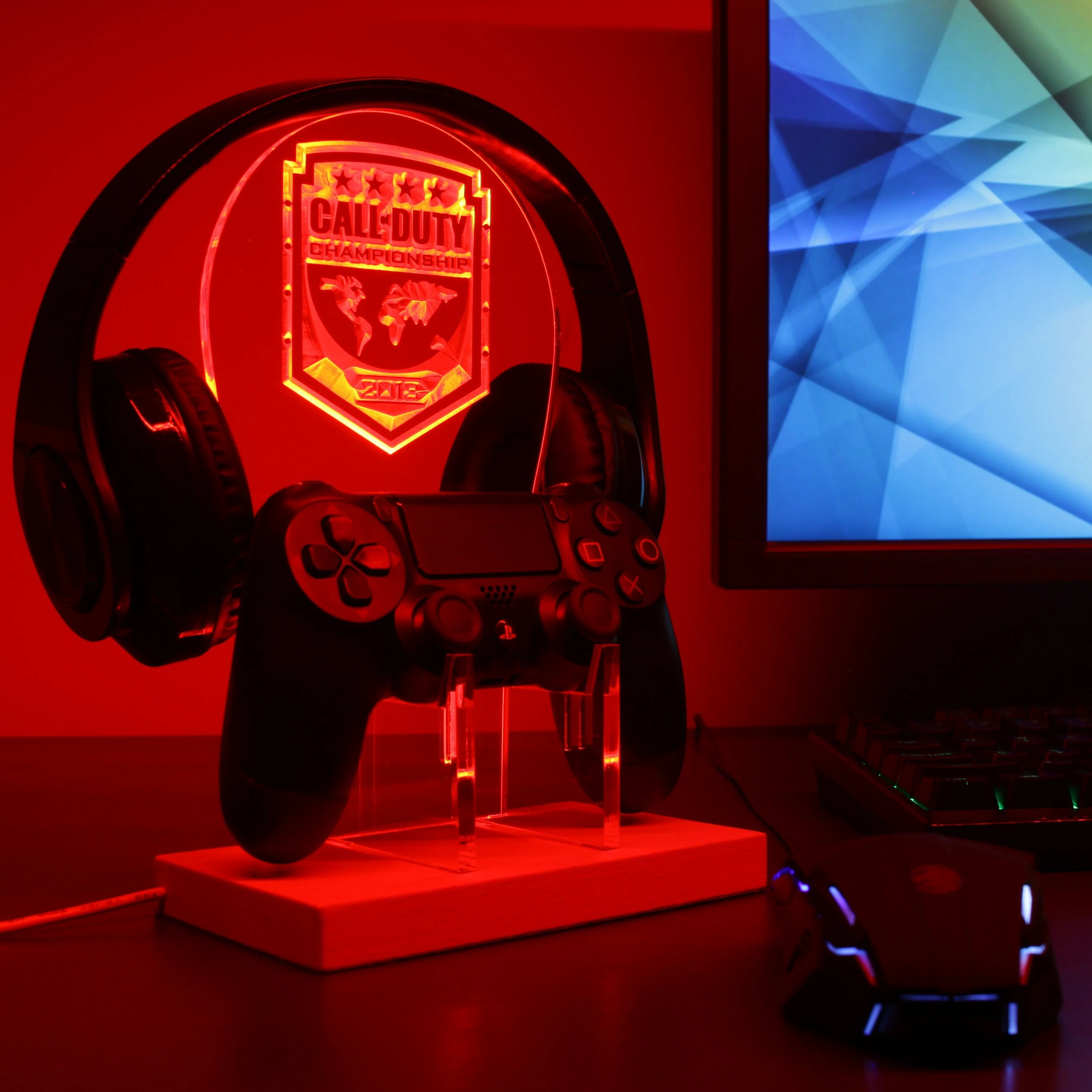 Call of Duty LED Gaming Headset Controller Stand - Image 4