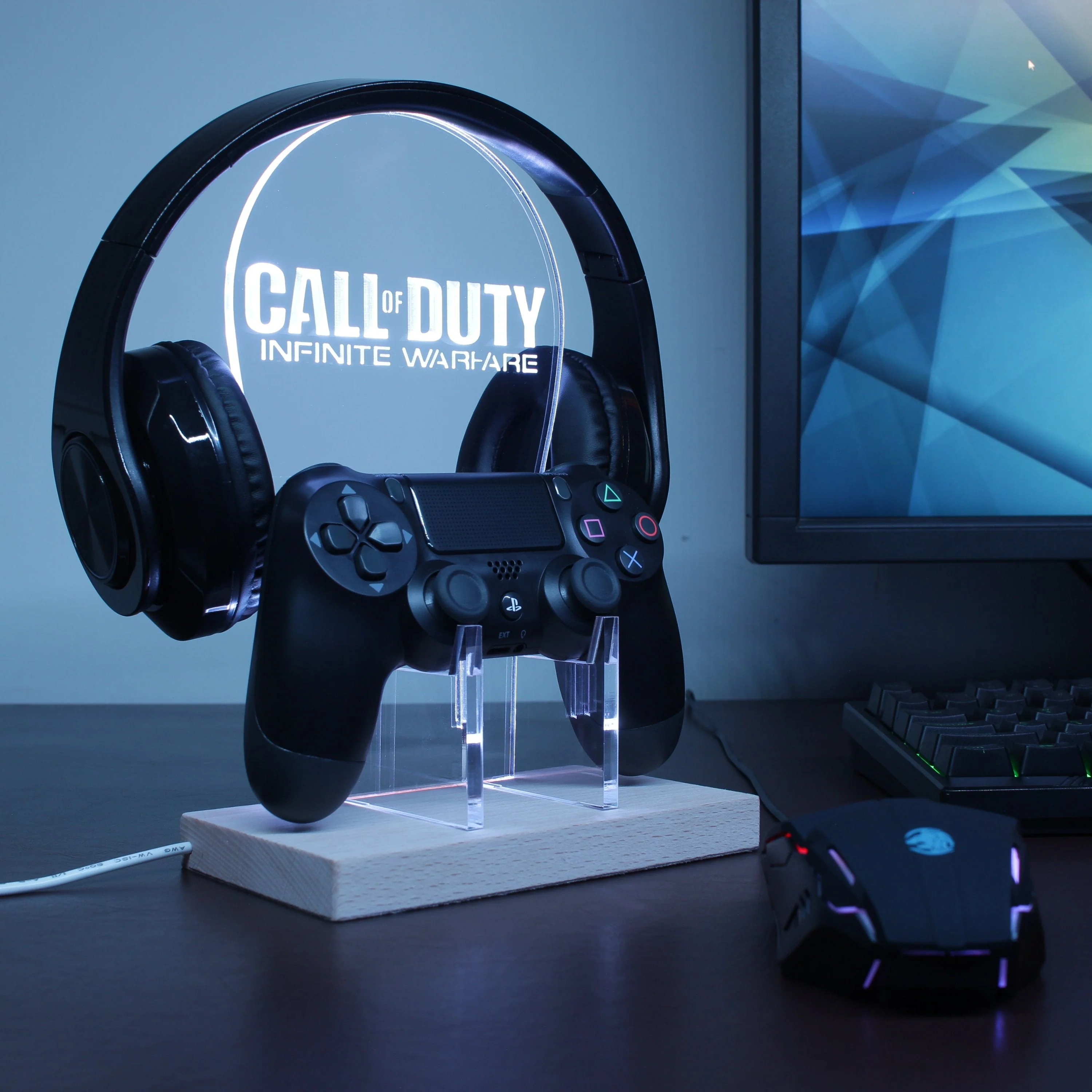 Call of Duty LED Gaming Headset Controller Stand - Image 3