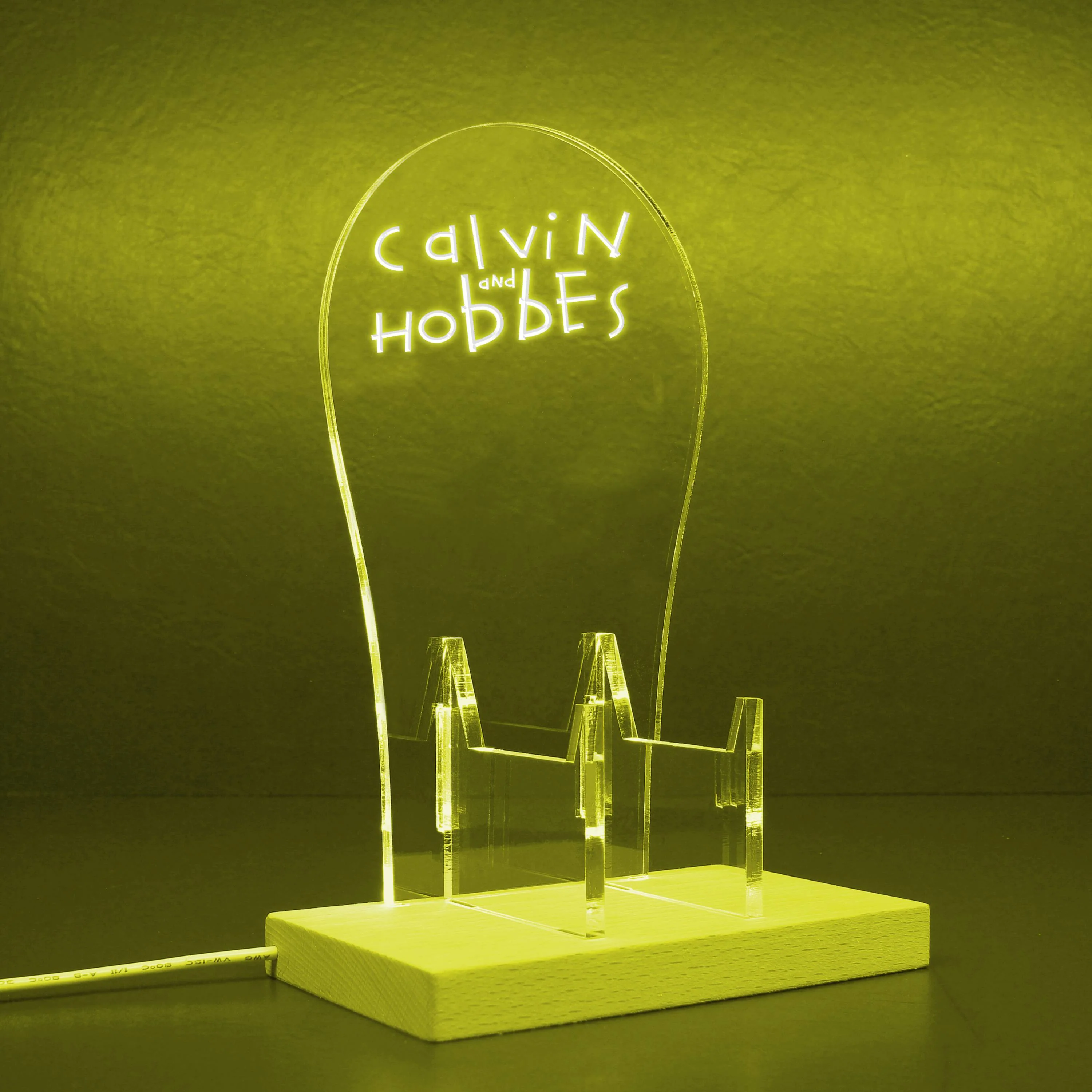 Calvin & Hobbes RGB LED Gaming Headset Controller Stand - Image 2