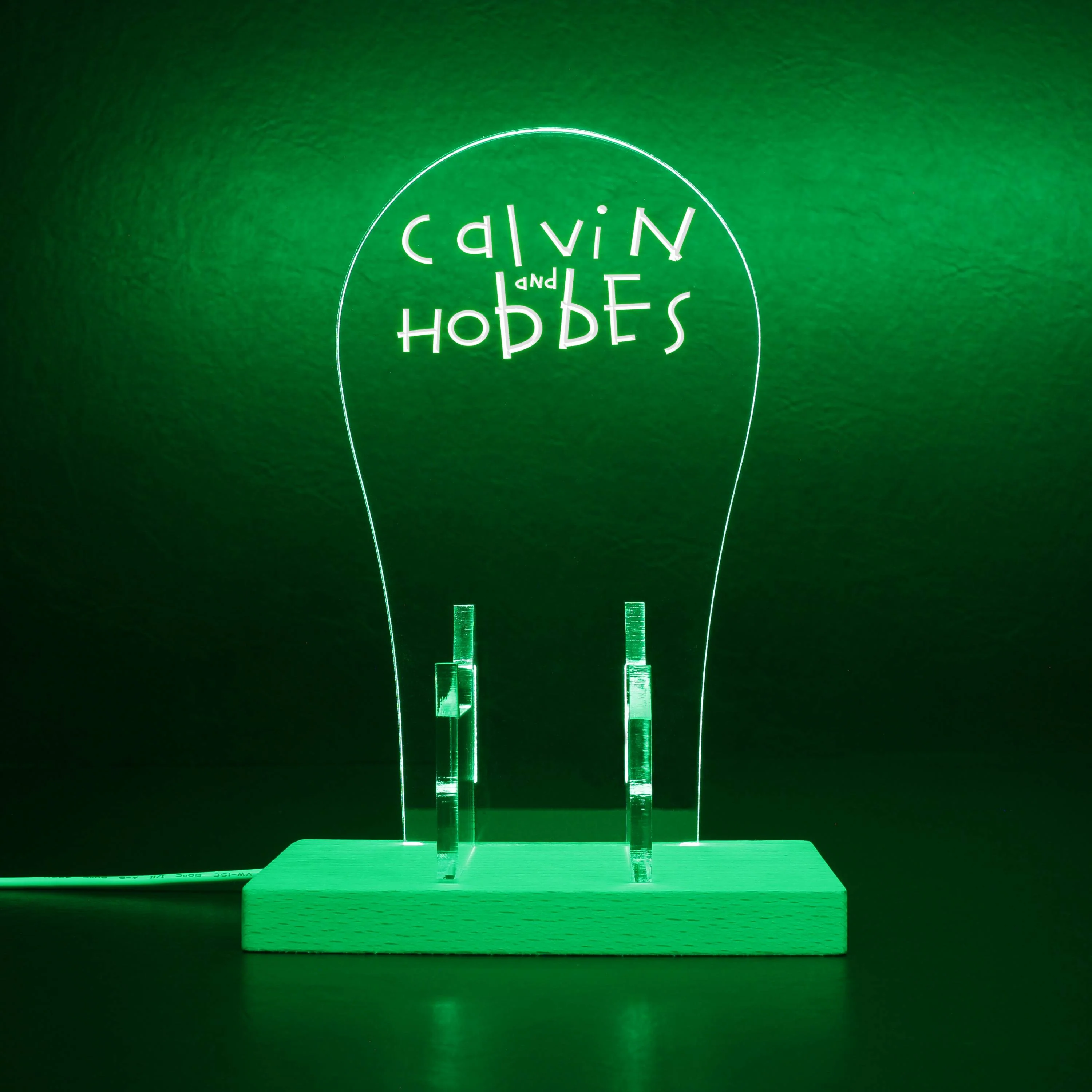 Calvin & Hobbes RGB LED Gaming Headset Controller Stand - Image 4
