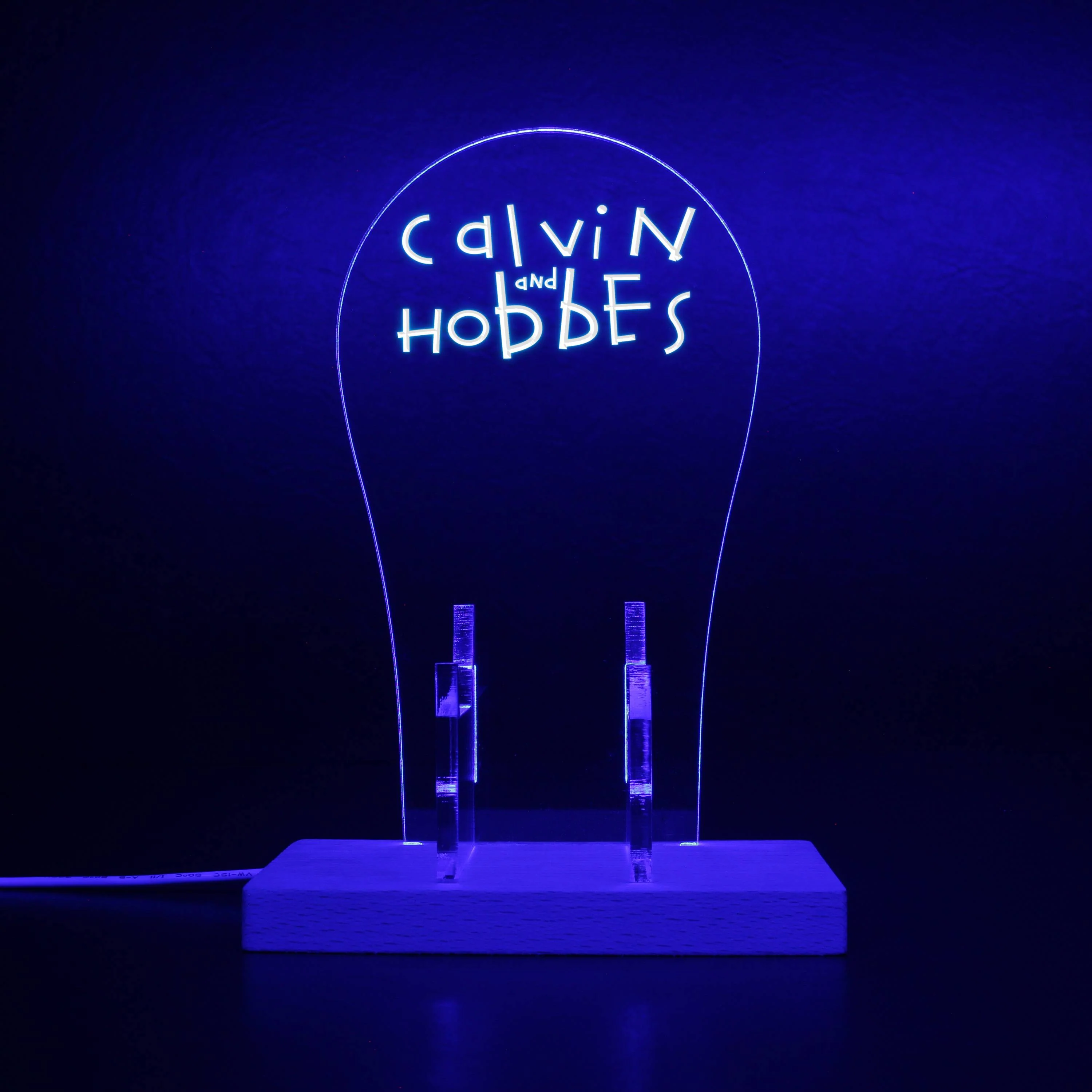 Calvin & Hobbes RGB LED Gaming Headset Controller Stand - Image 5