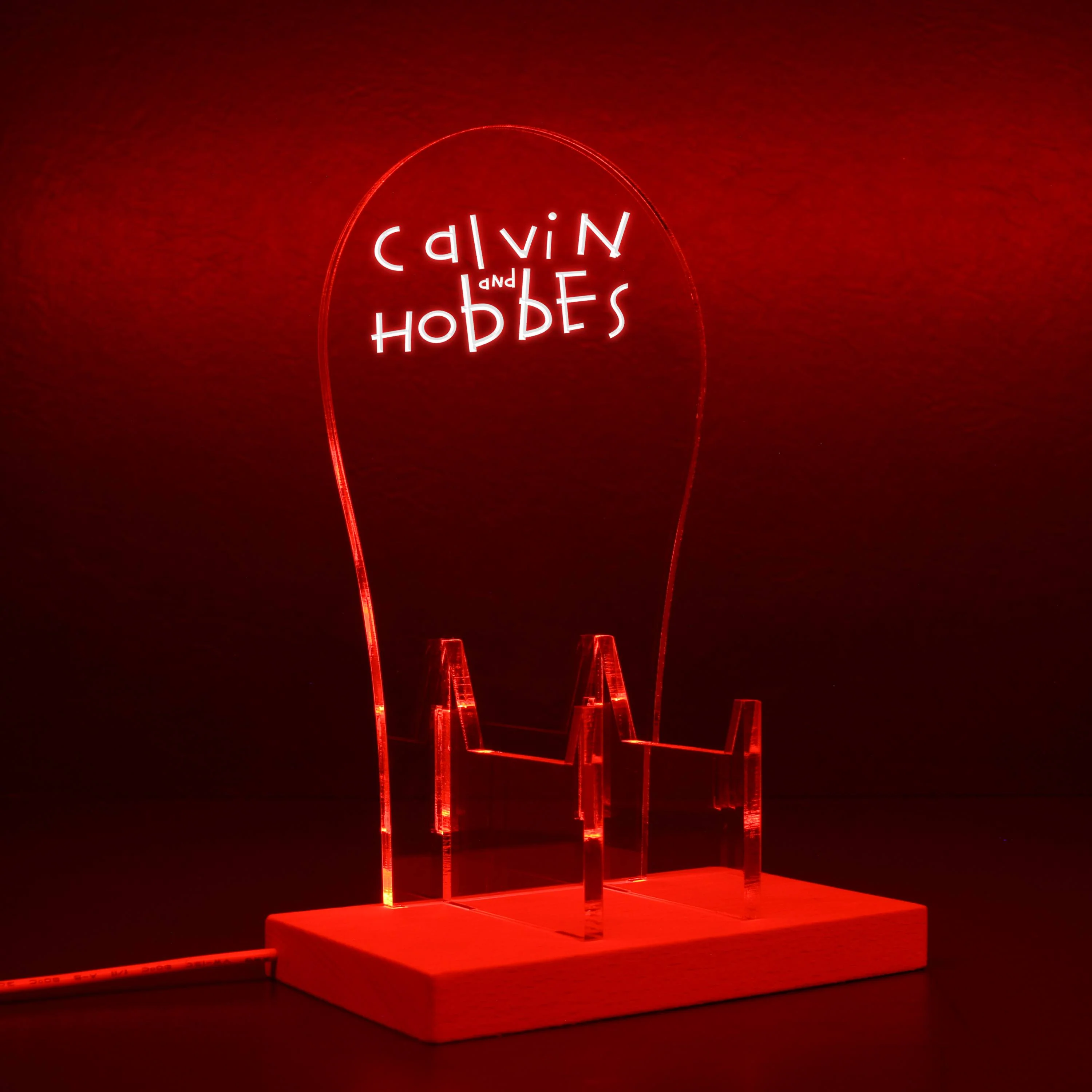 Calvin & Hobbes RGB LED Gaming Headset Controller Stand - Image 7