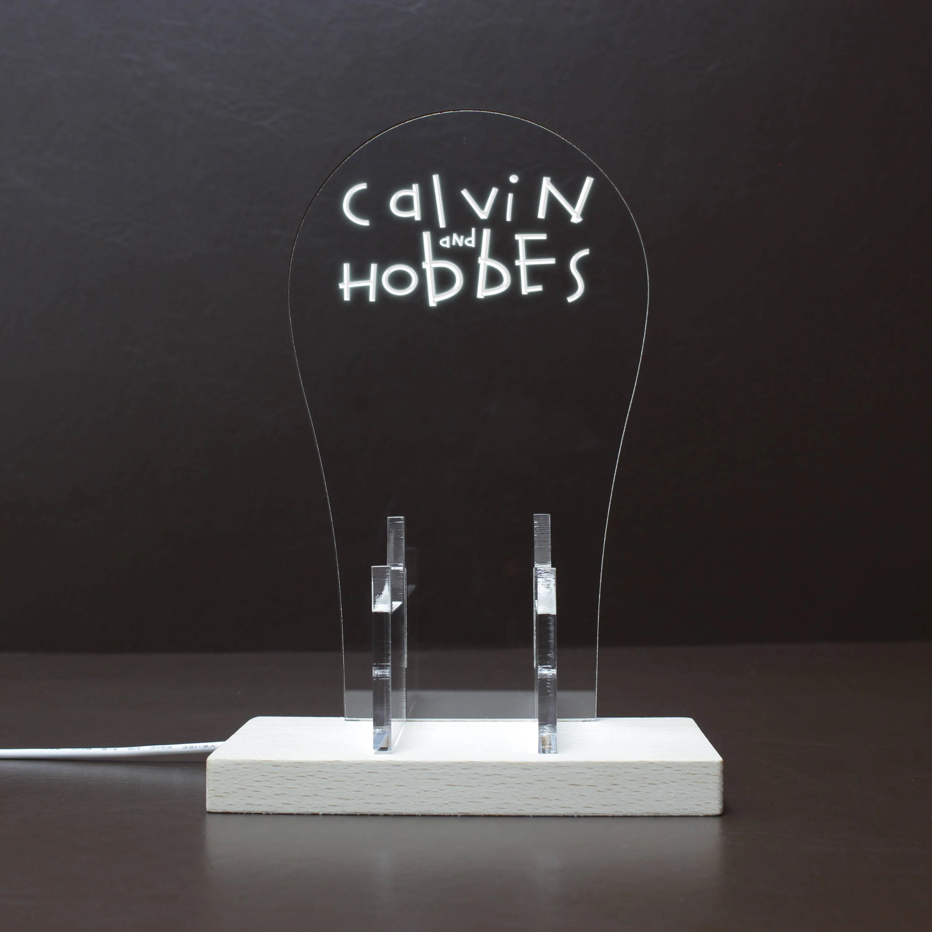 Calvin & Hobbes RGB LED Gaming Headset Controller Stand - Image 8