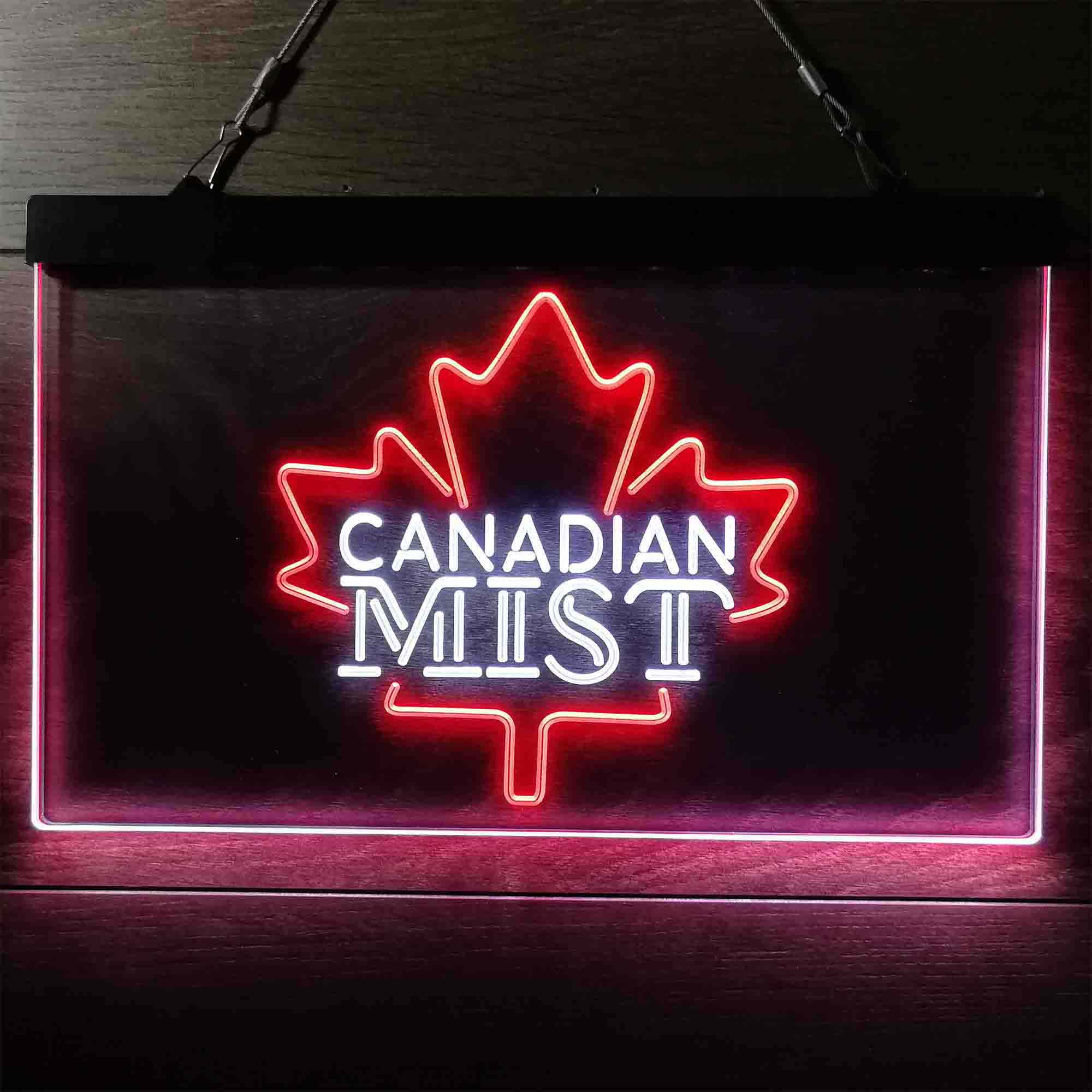 Canadian Mist Maple Leaf Neon-Like LED Sign - Image 2