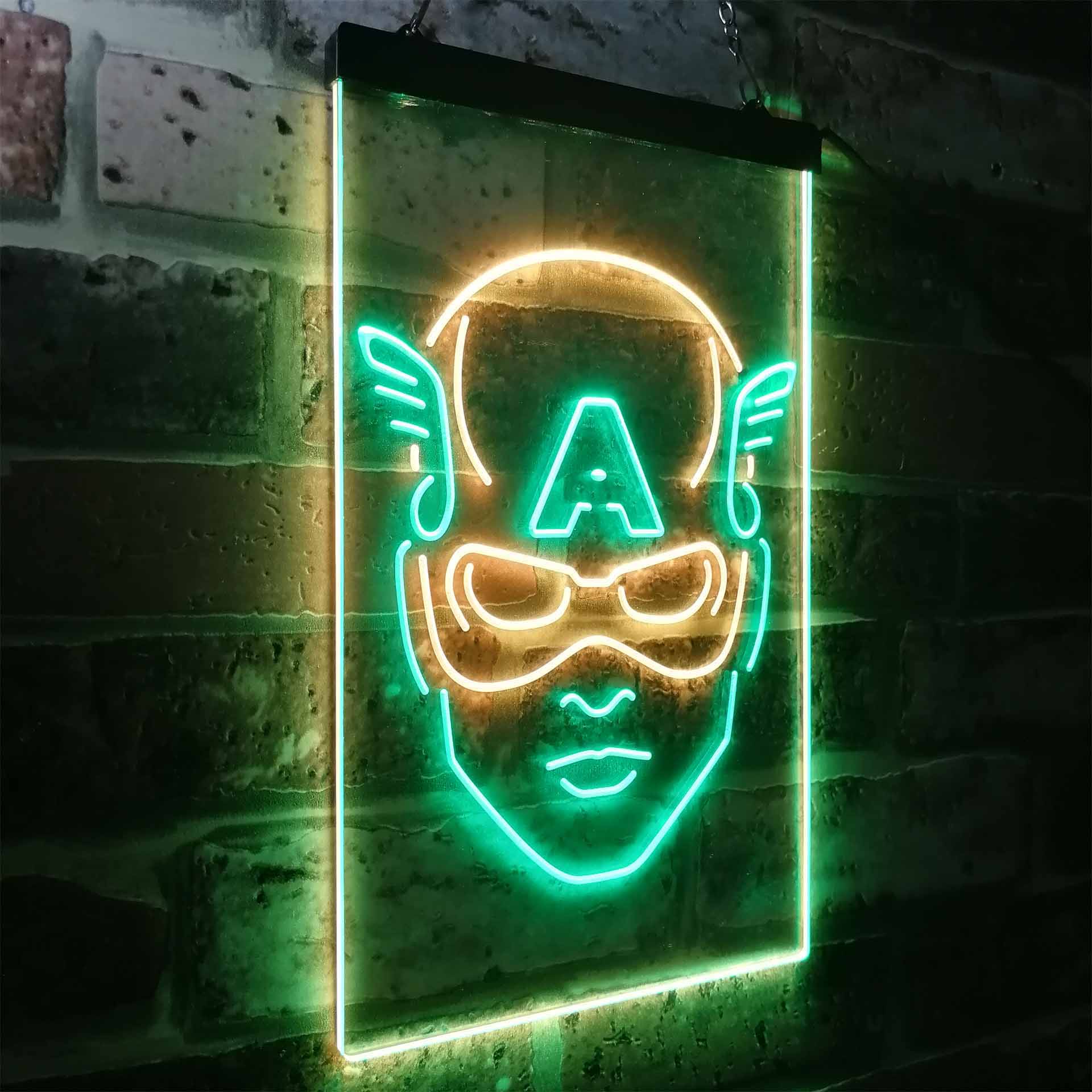 Captain America Game Room Neon Light LED Sign - Image 20