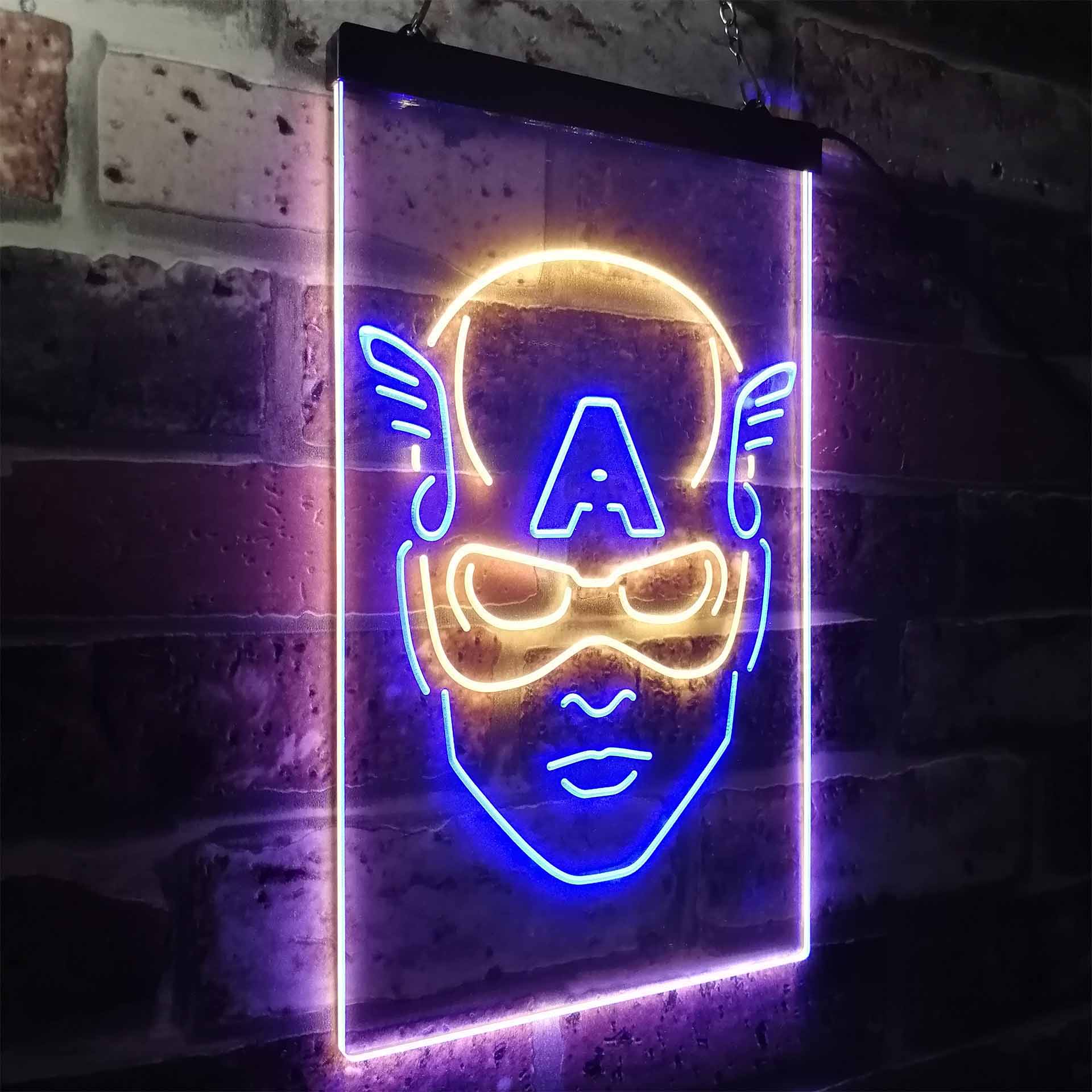 Captain America Game Room Neon Light LED Sign - Image 21