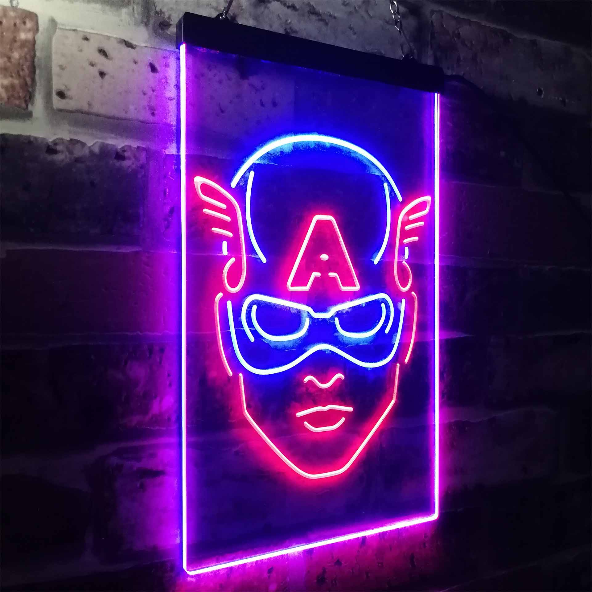Captain America Game Room Neon Light LED Sign - Image 24