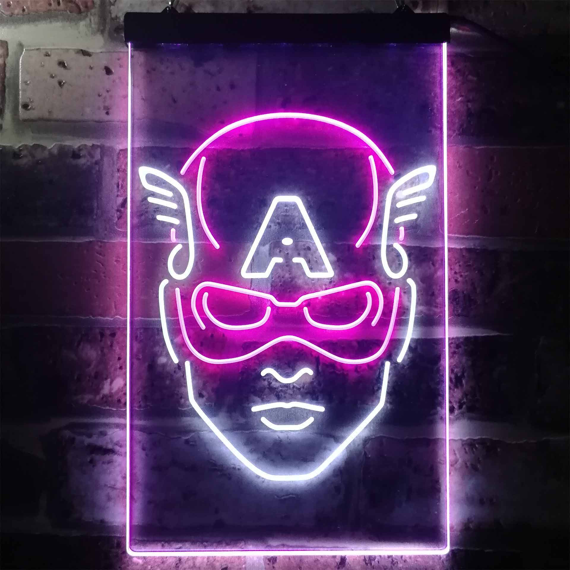 Captain America Game Room Neon Light LED Sign - Image 6