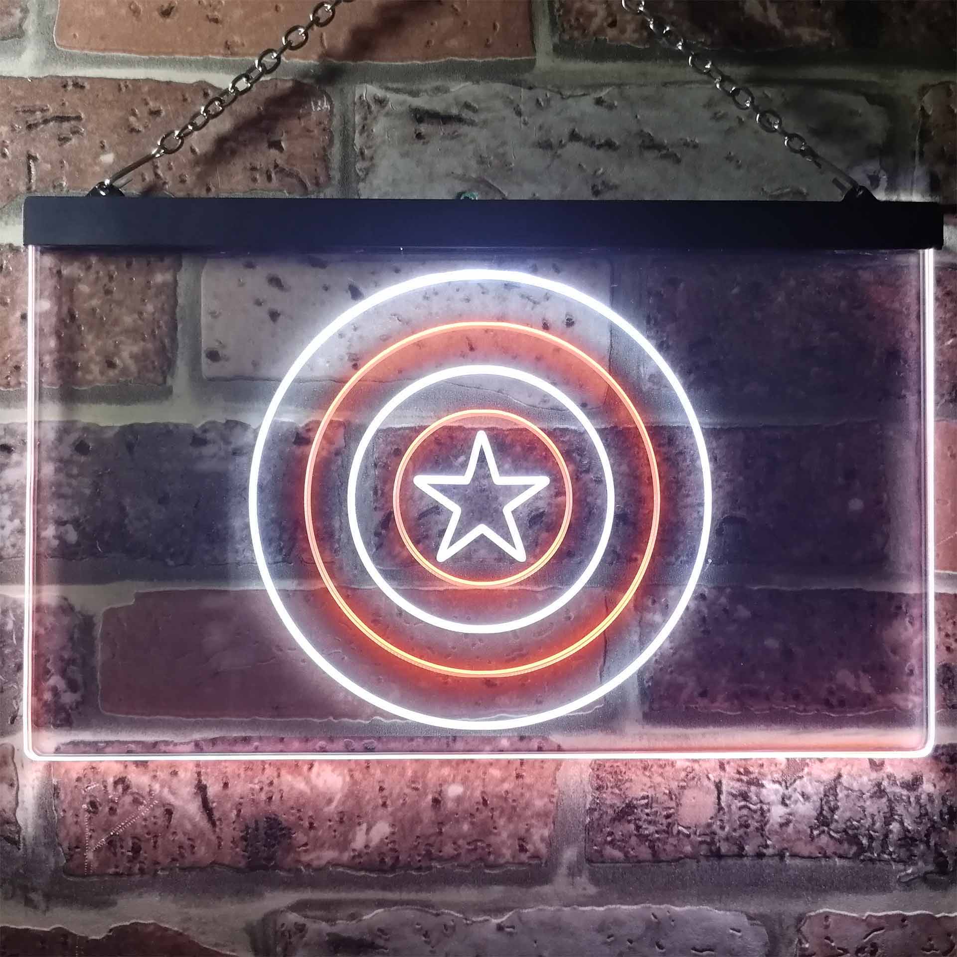 Captain America Shield LED Neon Sign - Image 5