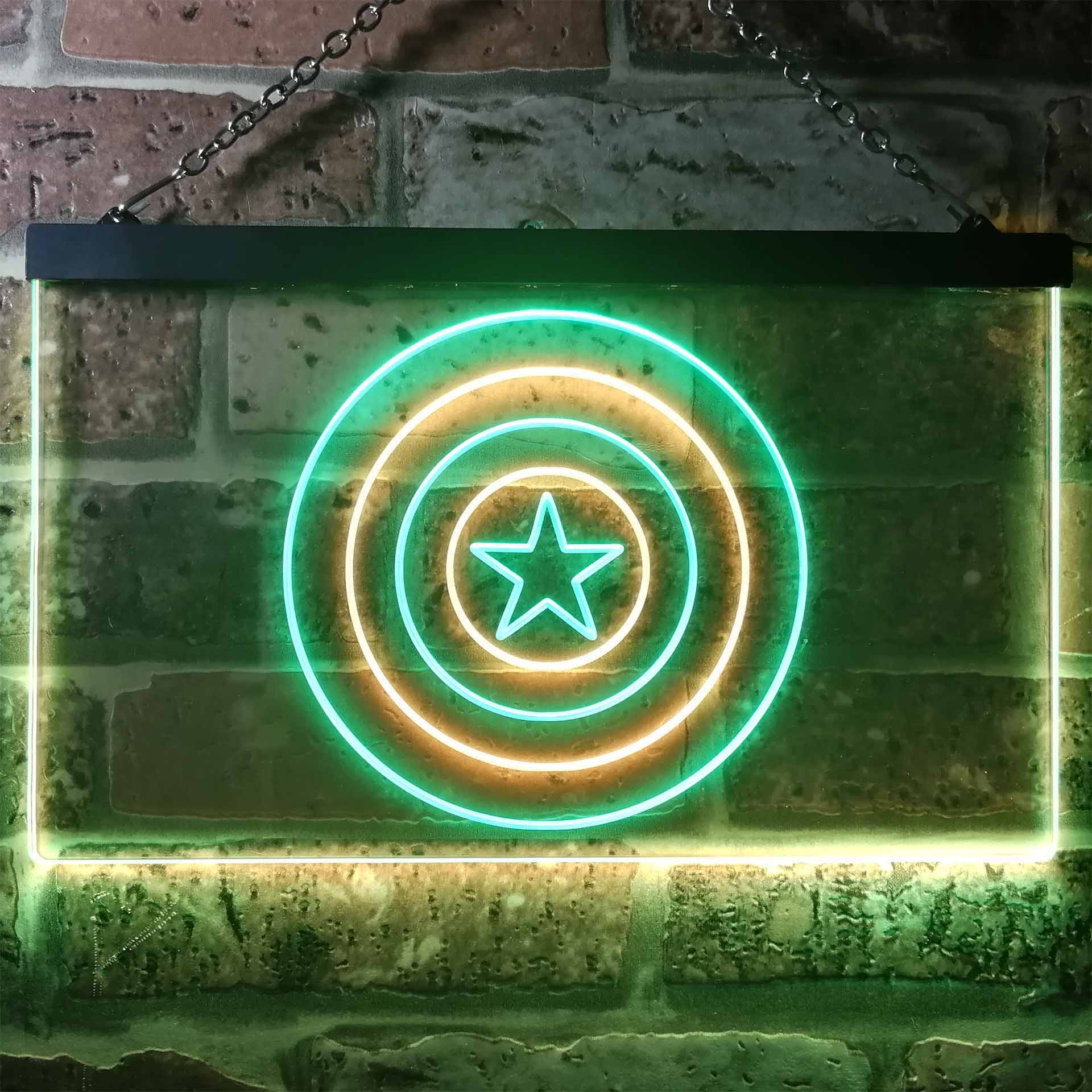 Captain America Shield LED Neon Sign - Image 9