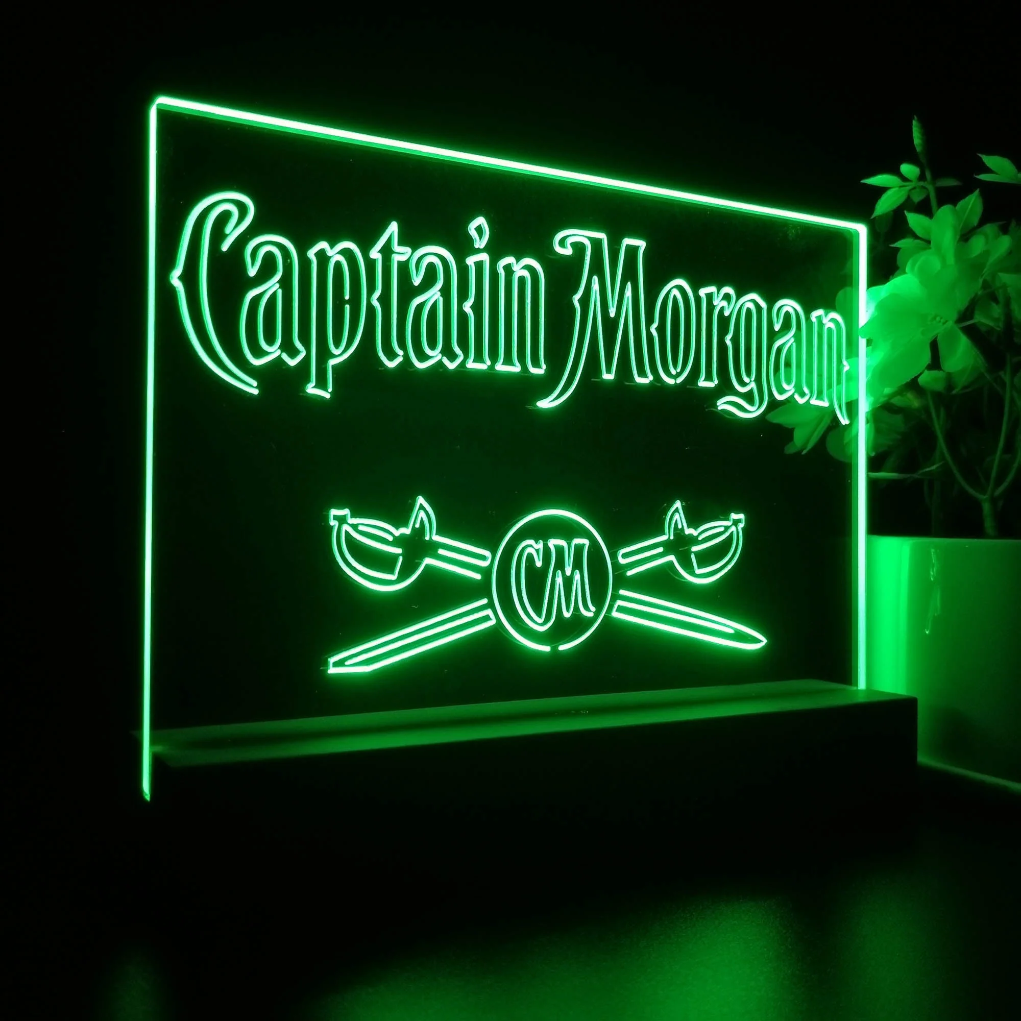 Captain Morgan Neon Sign Pub Bar Lamp - Image 7