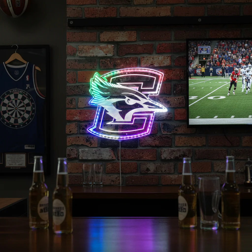 Cardinals Neon LED Sign with Dynamic RGB Colors - Image 8