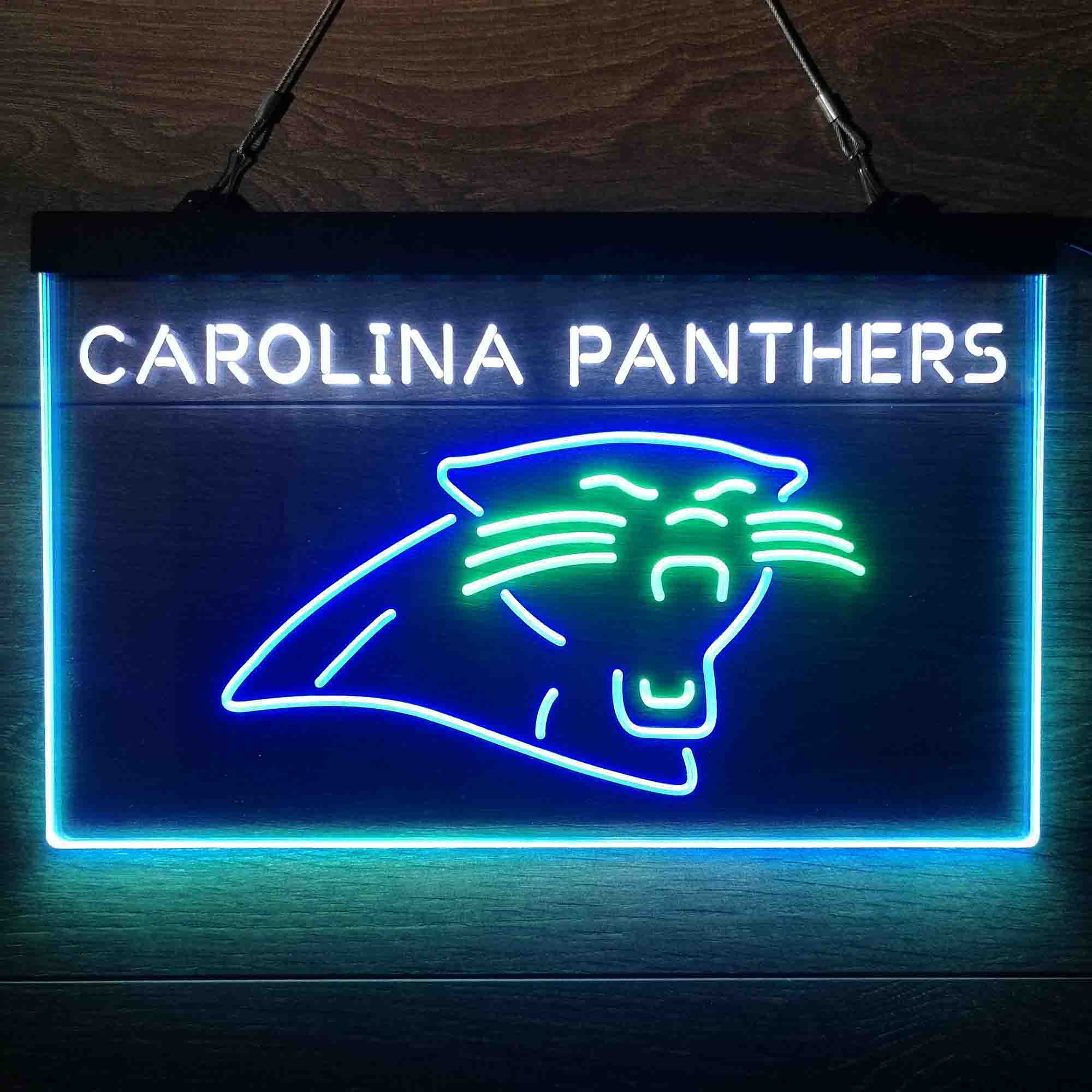 Carolina Panthers  Neon 3-Color LED Sign - Image 11