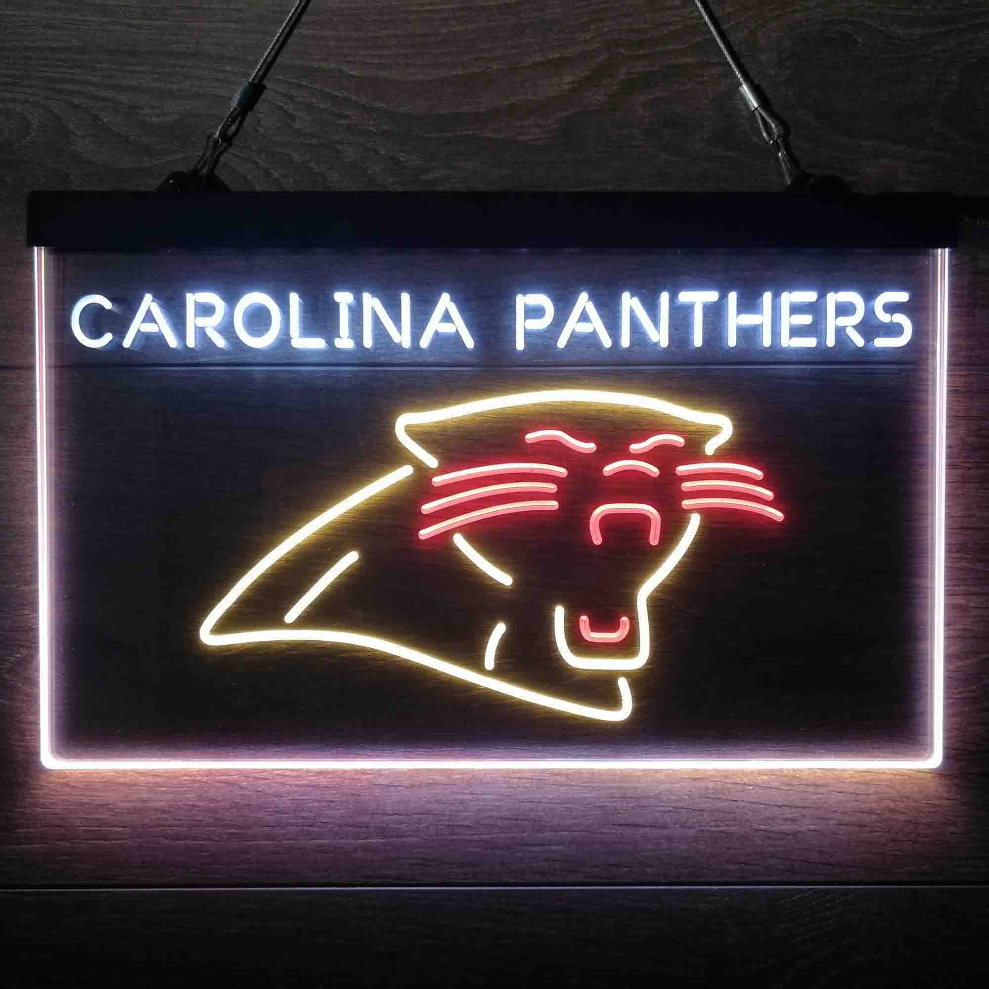 Carolina Panthers  Neon 3-Color LED Sign - Image 13
