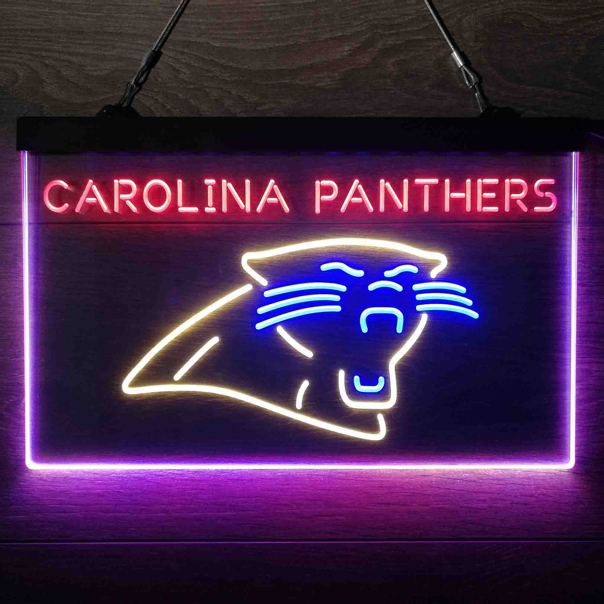 Carolina Panthers  Neon 3-Color LED Sign - Image 5