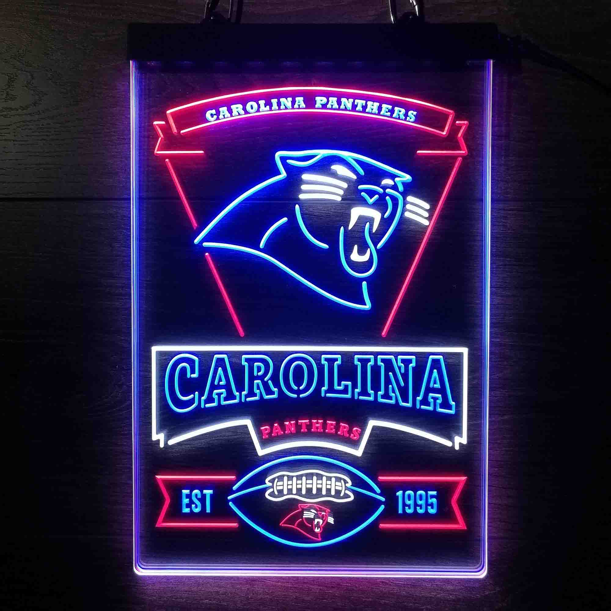 Carolina Panthers Neon LED Sign 3 Colors - Image 10