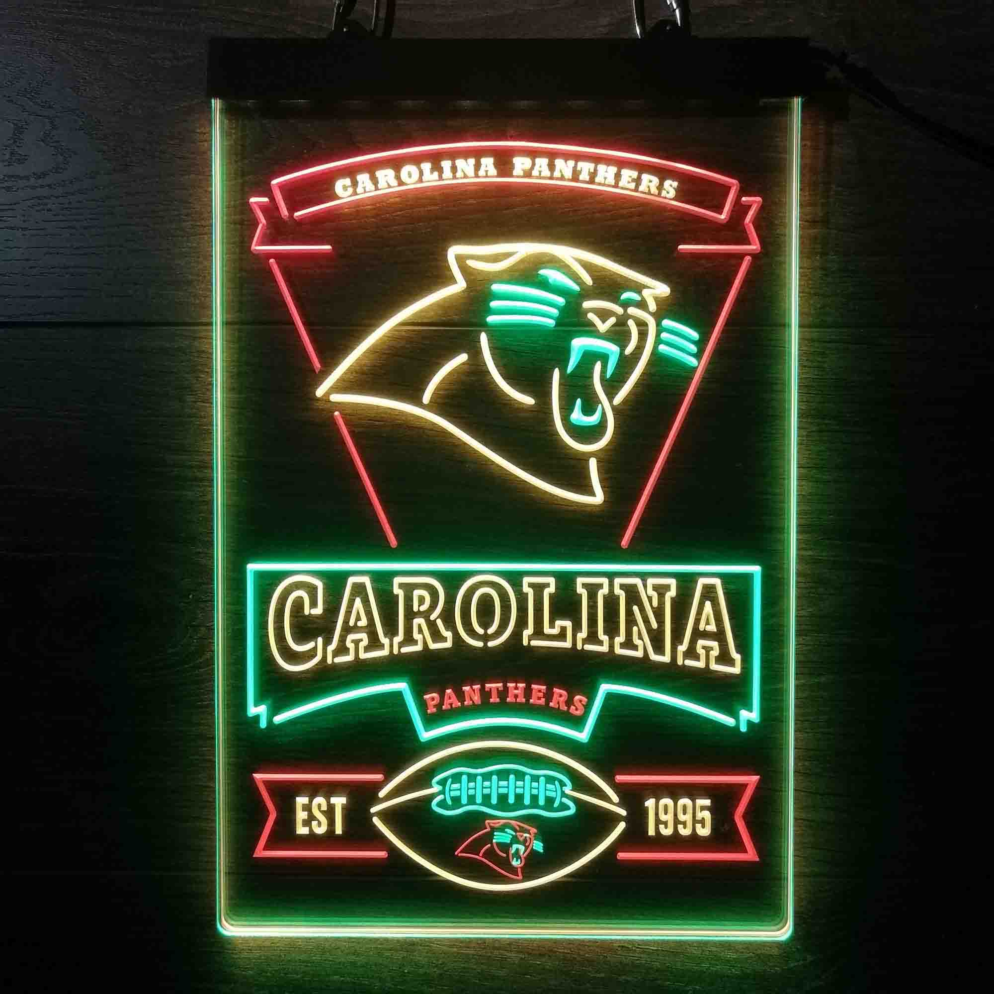 Carolina Panthers Neon LED Sign 3 Colors - Image 13