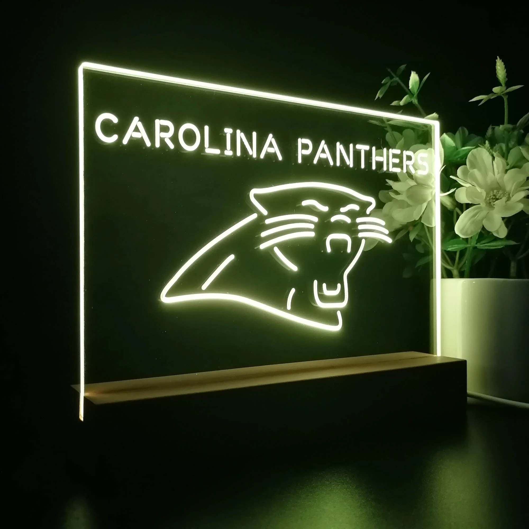 Carolina Panthers Neon Sign Pub Bar Lamp - Image 5
