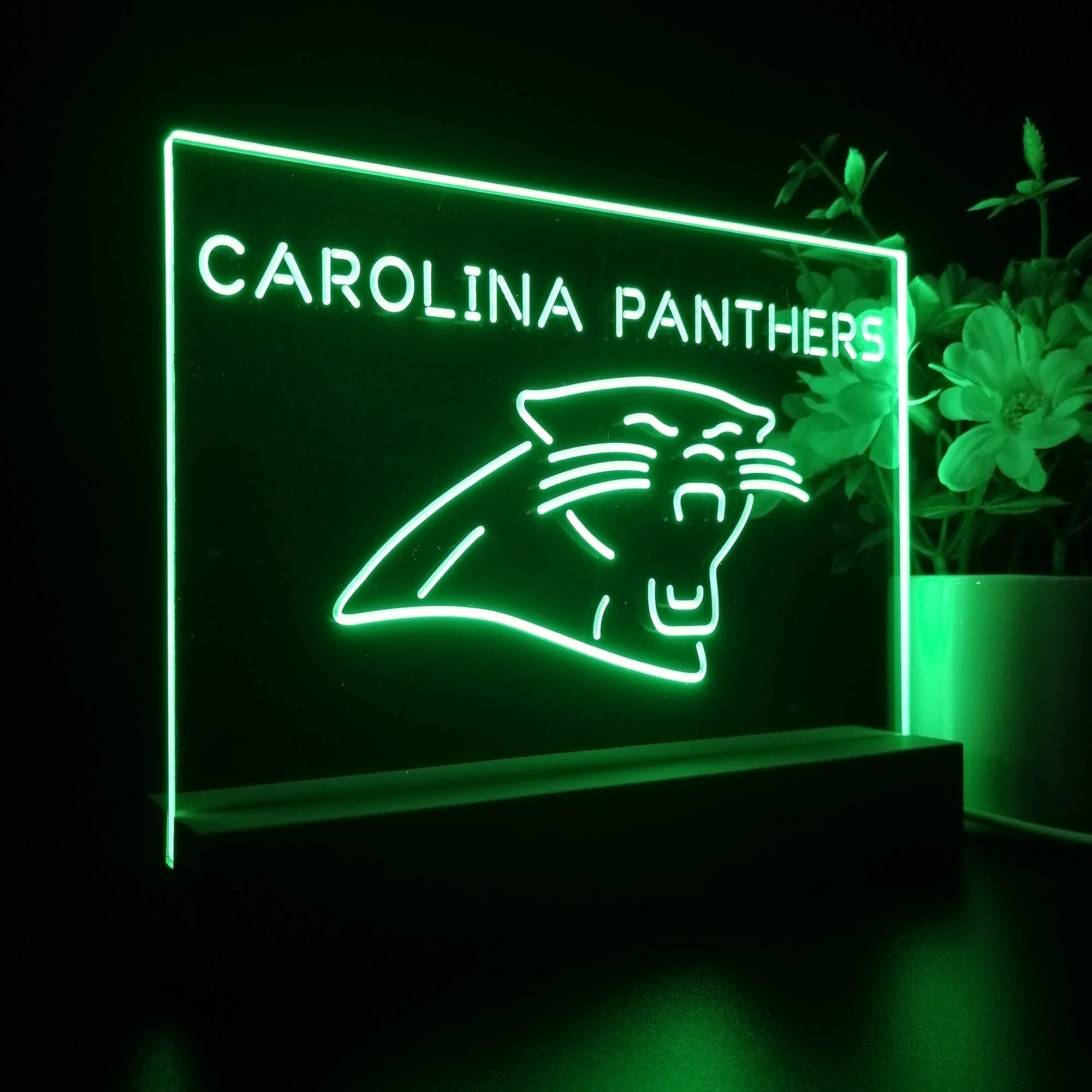 Carolina Panthers Neon Sign Pub Bar Lamp - Image 7