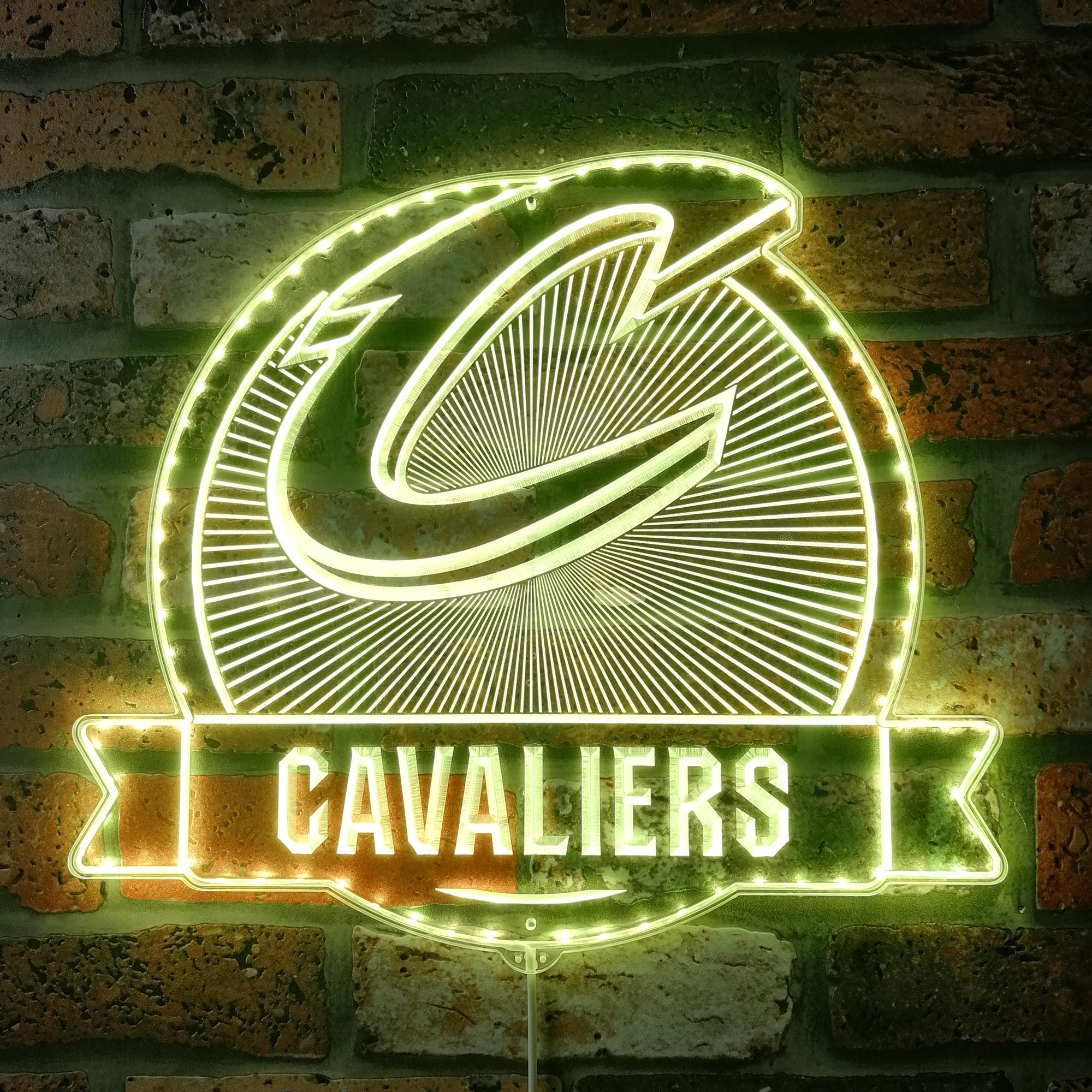 Cleveland Cavaliers Neon LED Sign with Dynamic RGB Colors - Image 7