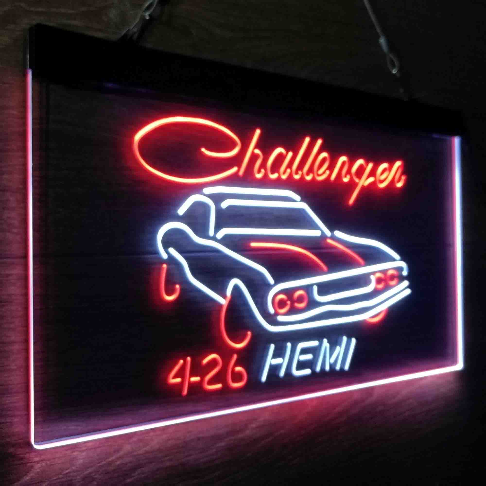 Challenger Dodge 426 Hemi Neon-Like LED Sign - Image 24