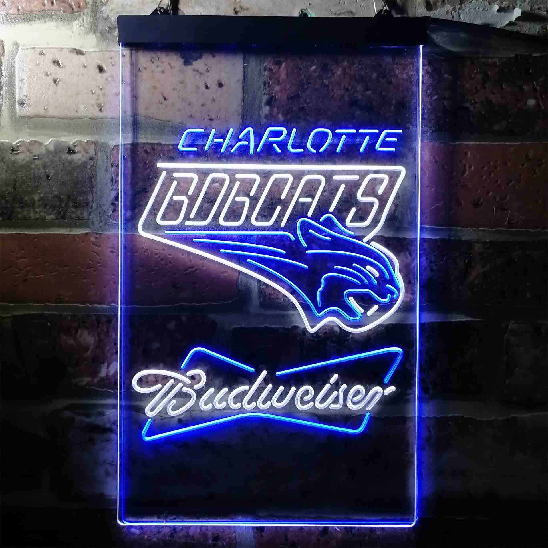 Charlotte Bobcats Budweiser Neon-Like LED Sign - Image 10