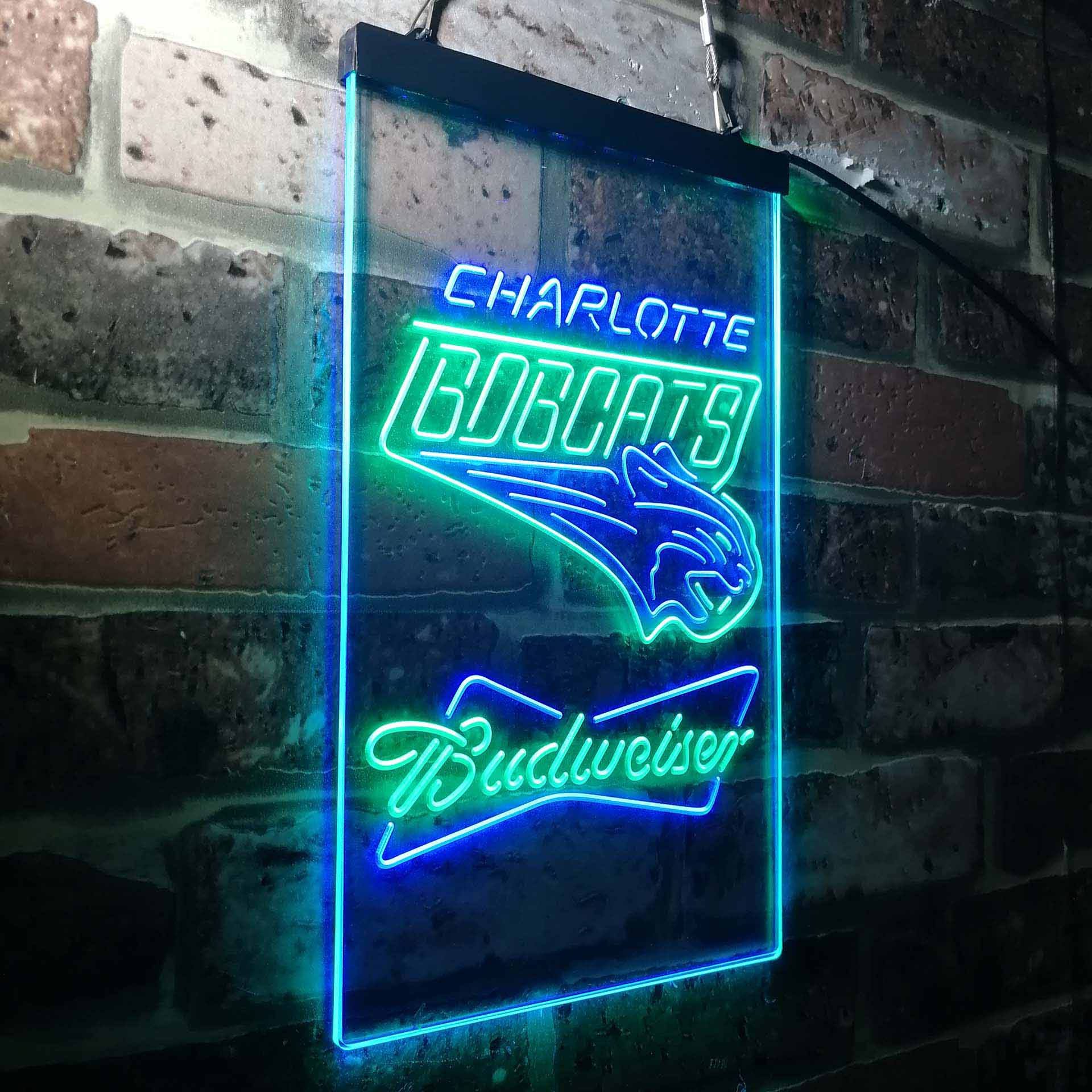 Charlotte Bobcats Budweiser Neon-Like LED Sign - Image 18