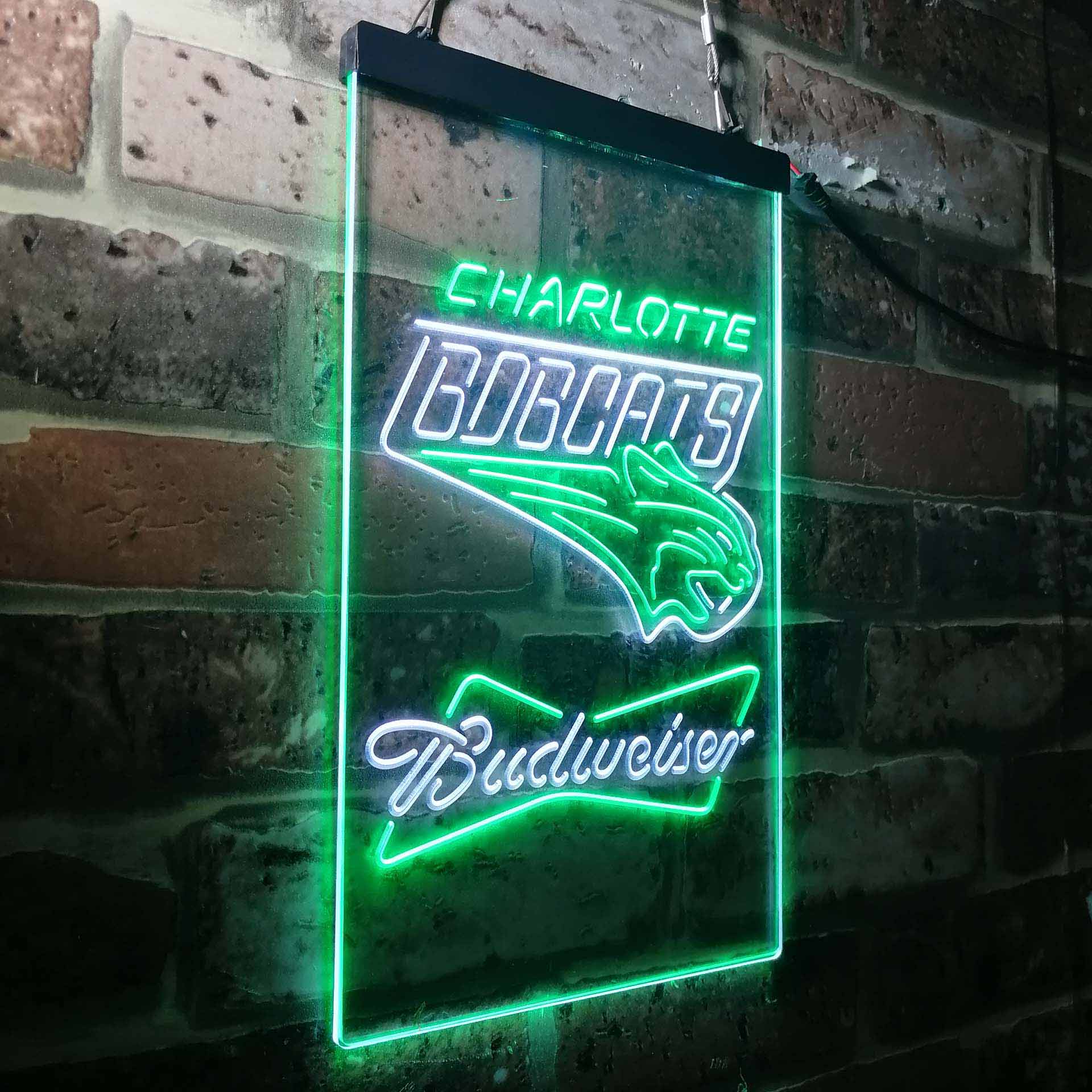 Charlotte Bobcats Budweiser Neon-Like LED Sign - Image 20