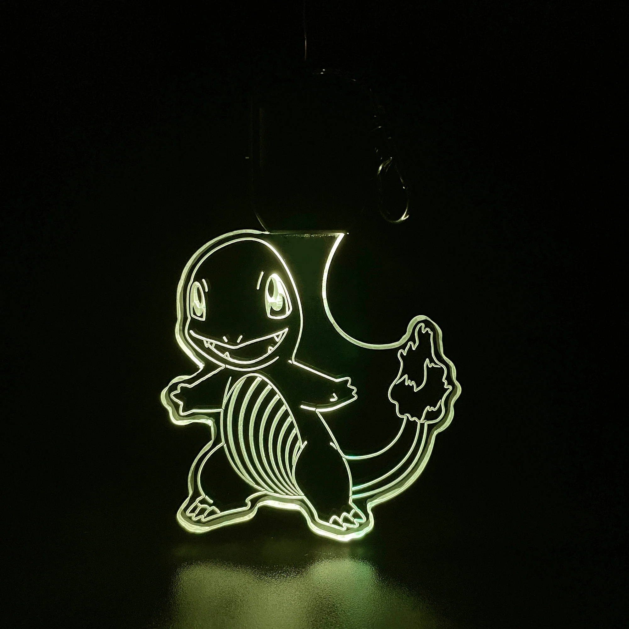 Charmander LED Light Acrylic Keychain , Christmas Tree Ornament - Image 5