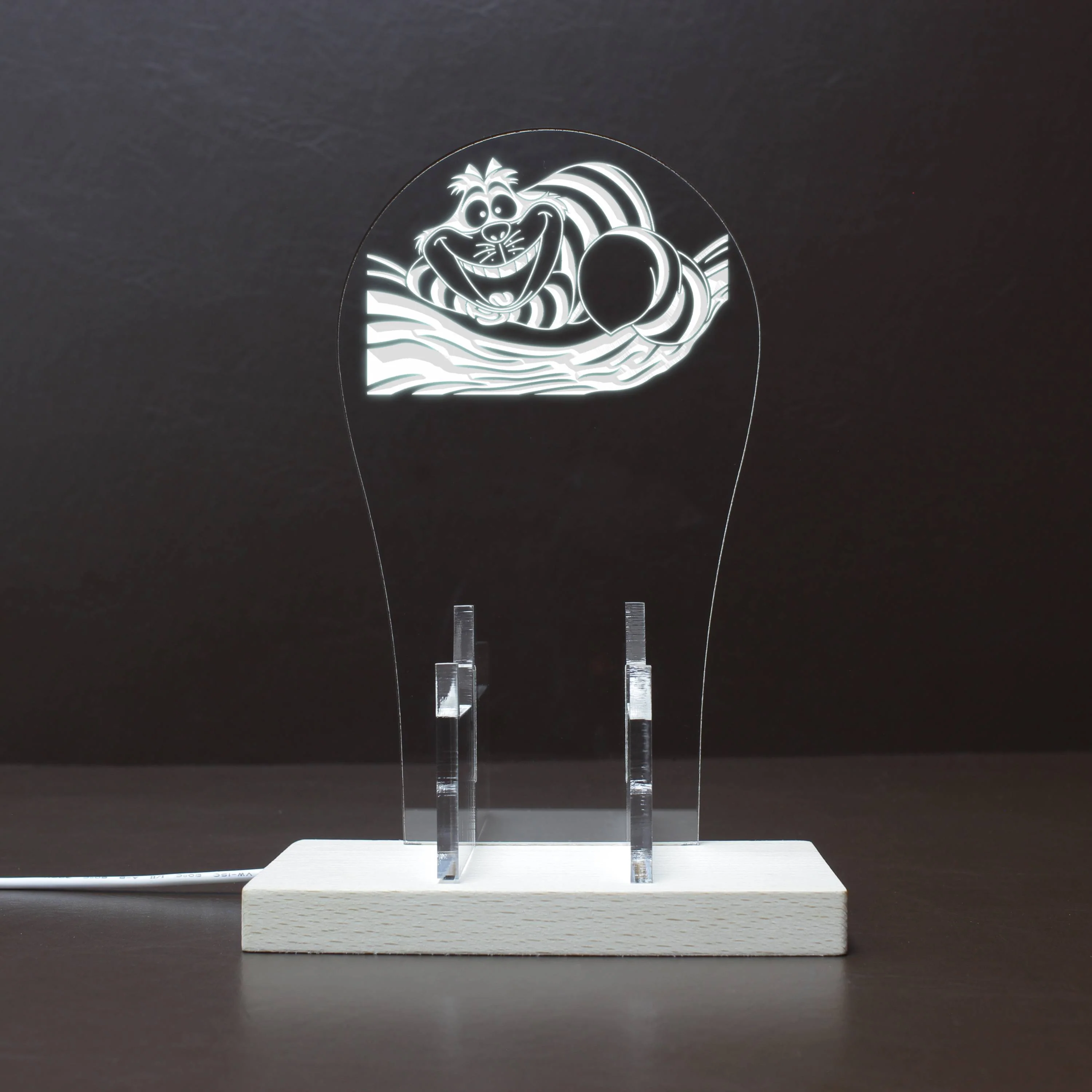 Cheshire cat LED Gaming Headset Controller Stand - Image 10