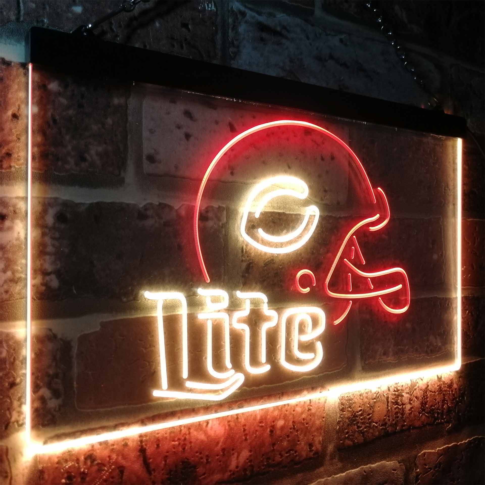 Chicago Bears Helmet Neon-Like LED Sign - Image 14