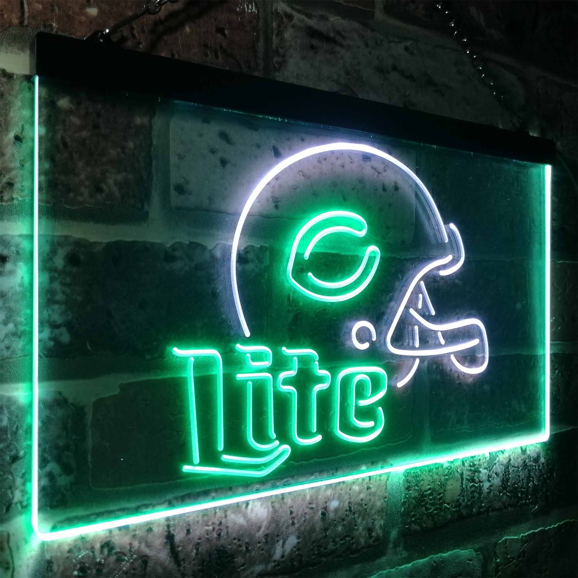 Chicago Bears Helmet Neon-Like LED Sign - Image 19
