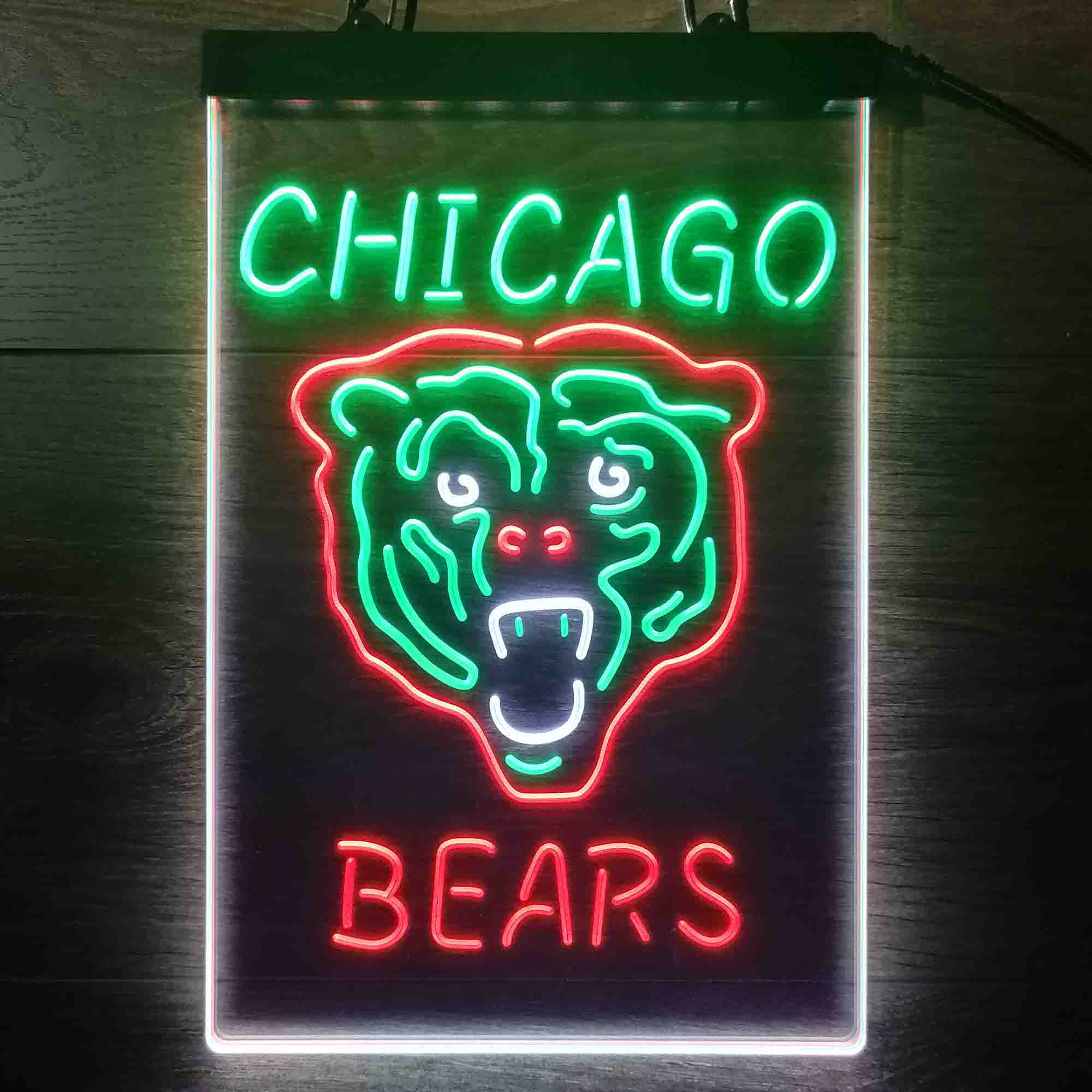 Chicago Bears Neon LED Sign 3 Colors - Image 5