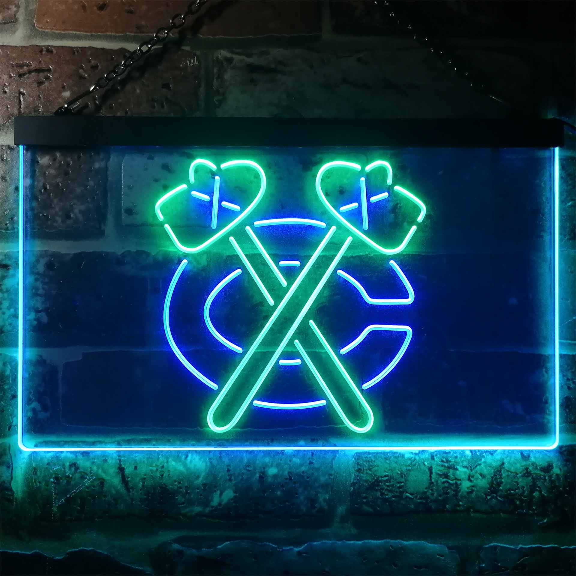 Chicago Blackhawks Hockey Neon-Like LED Sign - Image 10