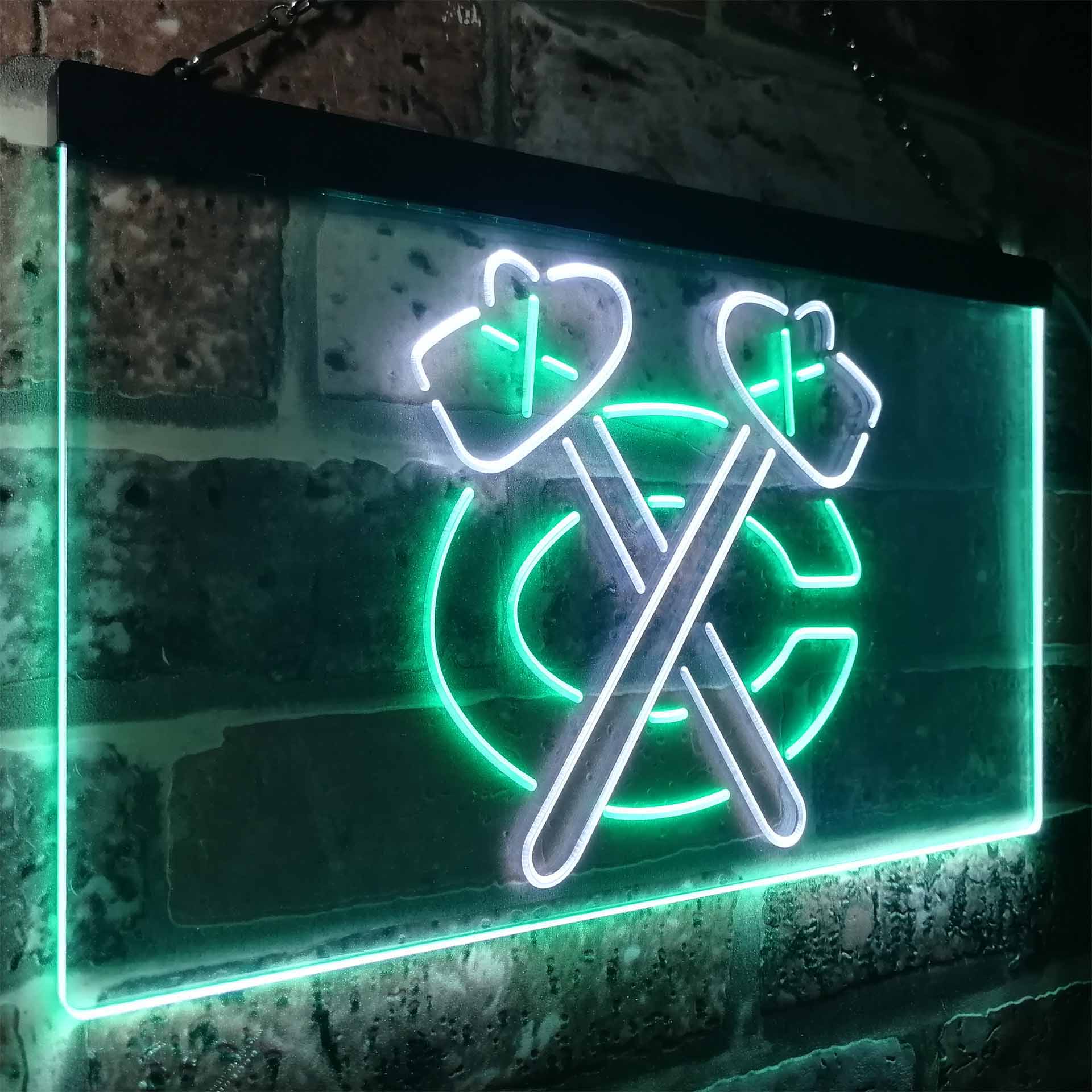 Chicago Blackhawks Hockey Neon-Like LED Sign - Image 19