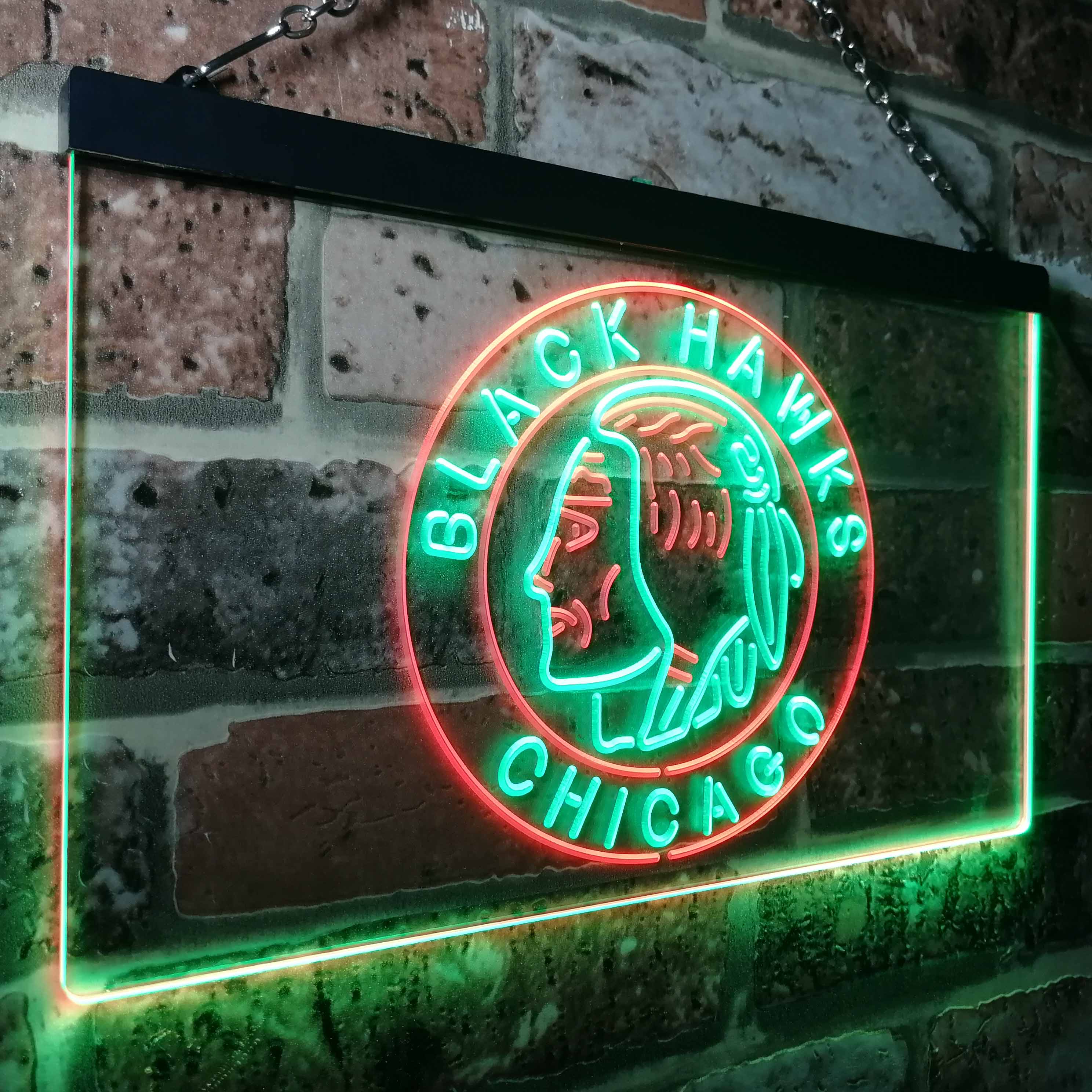 Chicago Blackhawks Neon-Like LED Sign - Image 25