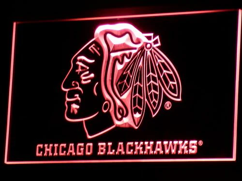 Chicago Blackhawks LED Neon Sign - Image 3